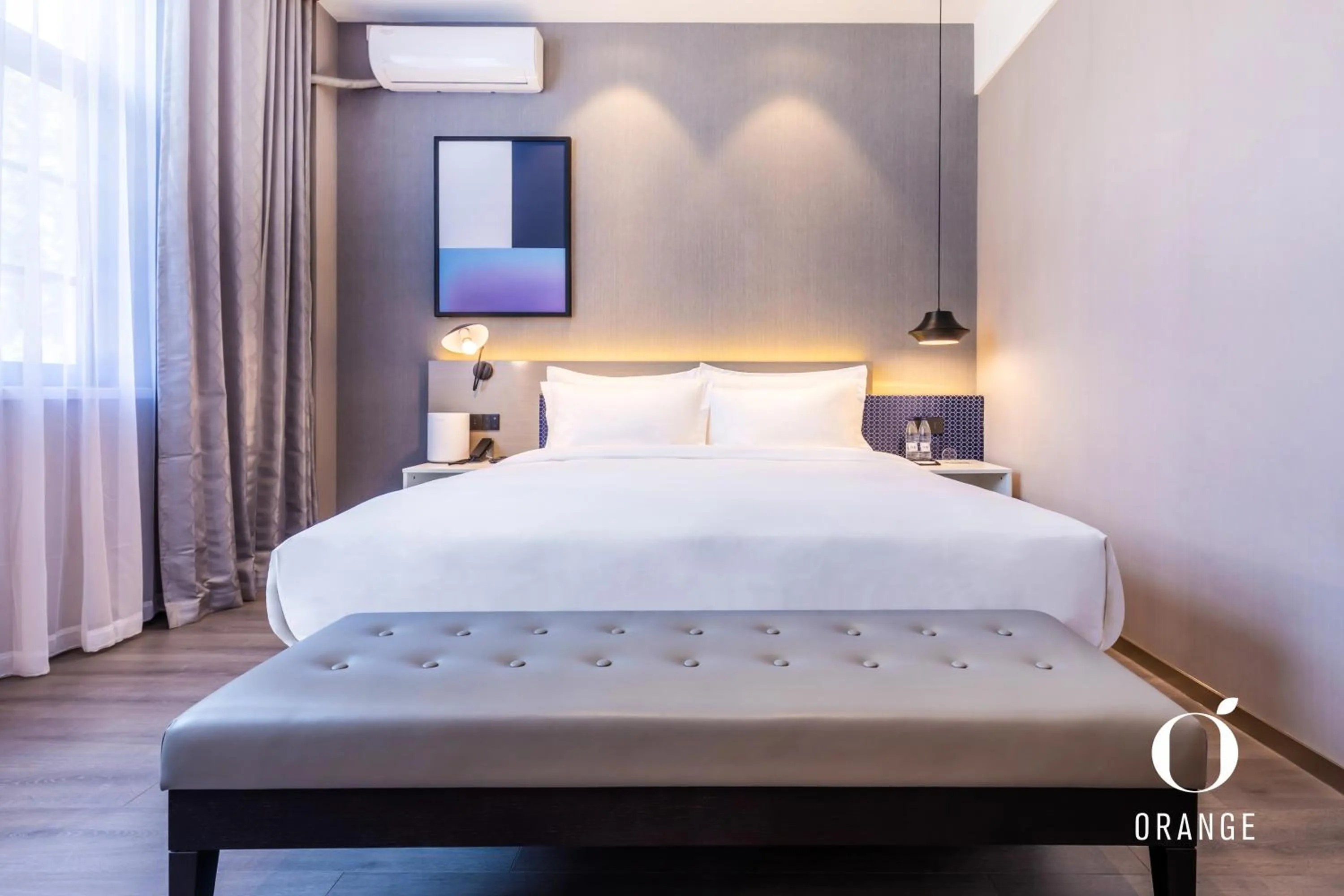 Bed in Orange Hotel Beijing Yongfeng Space City