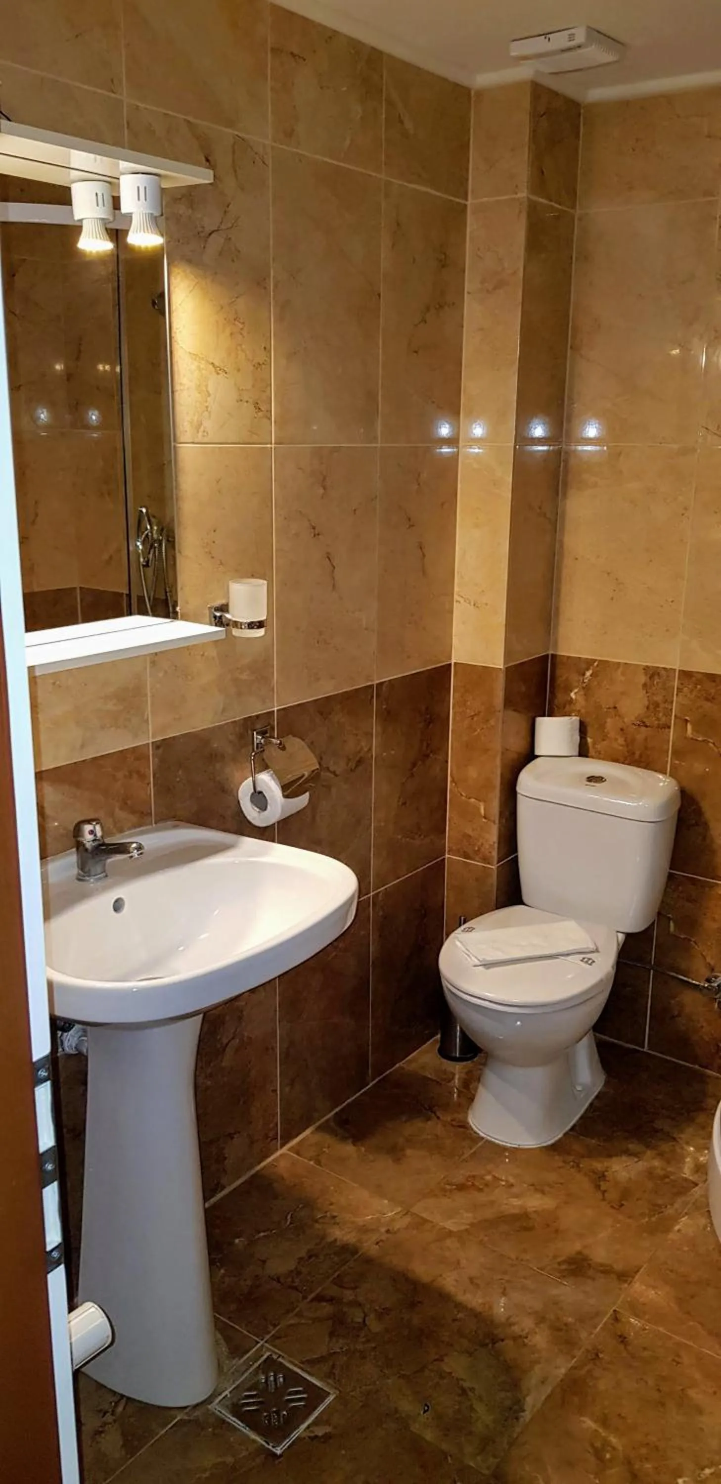 Shower in Pensiunea Casiana