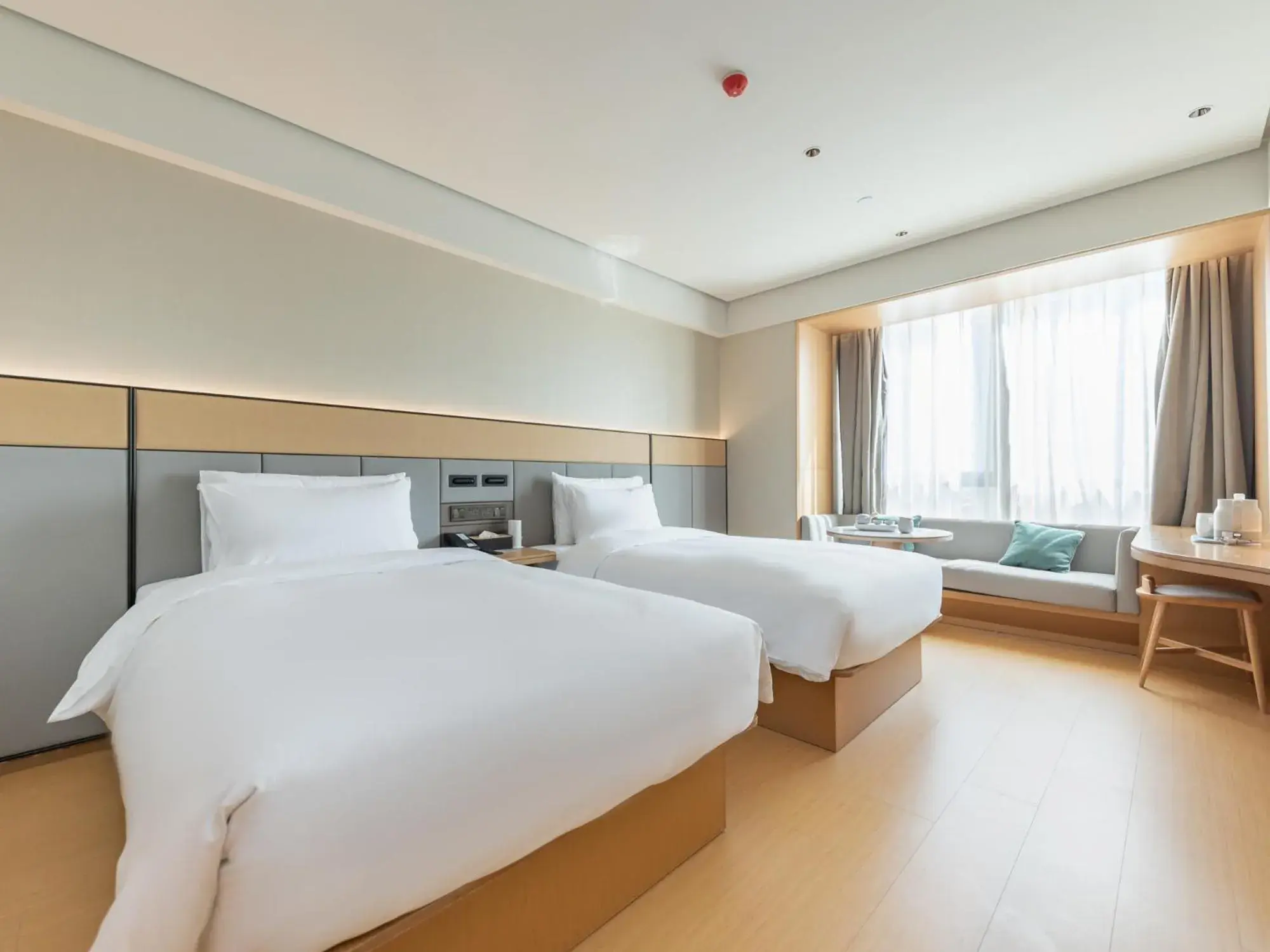Property building, Bed in JI Hotel Suzhou North High Speed Railway Station Subway Station Property building, Bed in JI Hotel Suzhou North High Speed Railway Station Subway Station