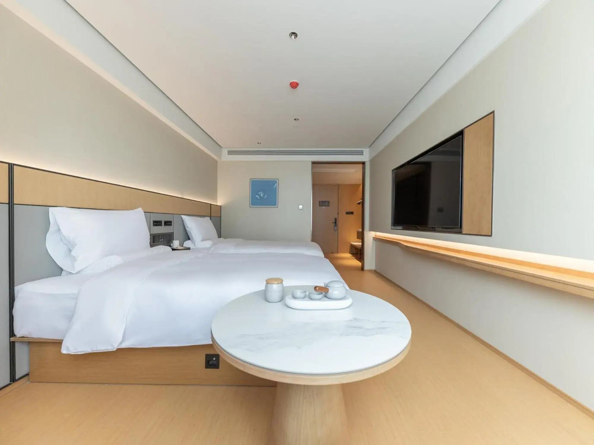 Property building, Bed in JI Hotel Suzhou North High Speed Railway Station Subway Station Property building, Bed in JI Hotel Suzhou North High Speed Railway Station Subway Station