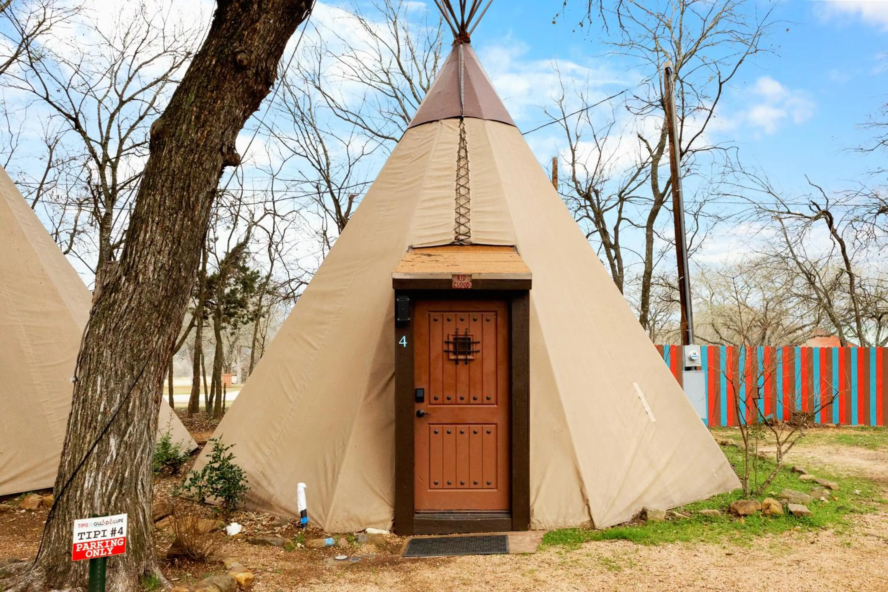 Property building in Tipis on the Guadalupe