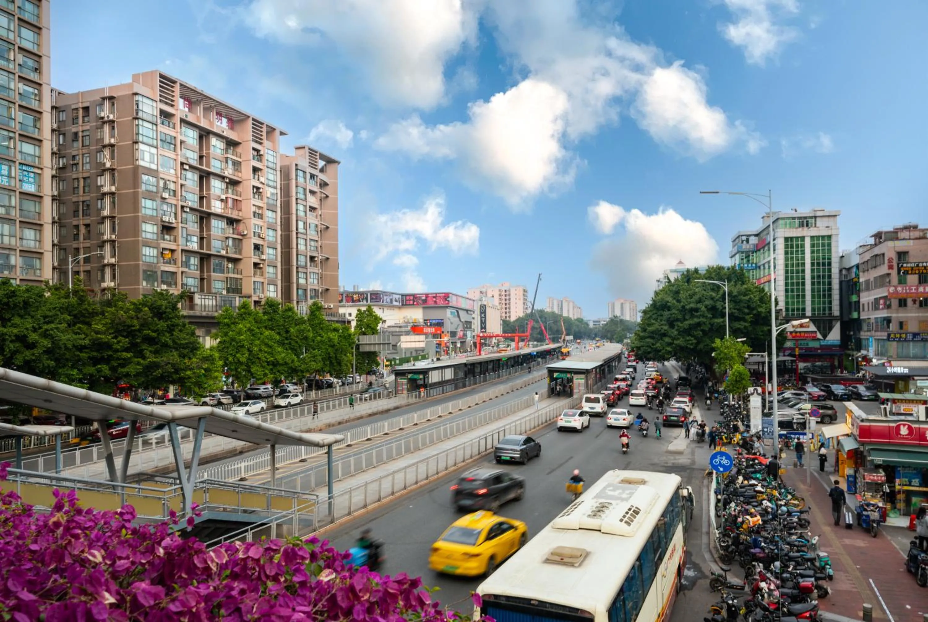 Property building in Hanting Hotel Guangzhou Chebei Subway Station