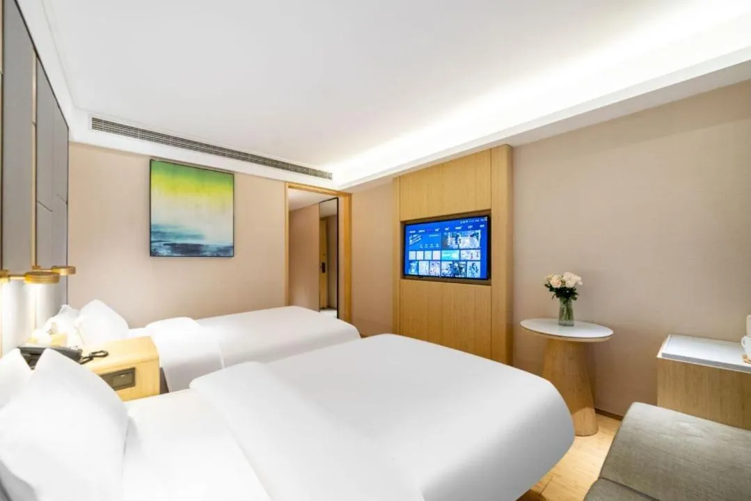 Bed in JI Hotel Shanghai Caohejing Lianhua Road