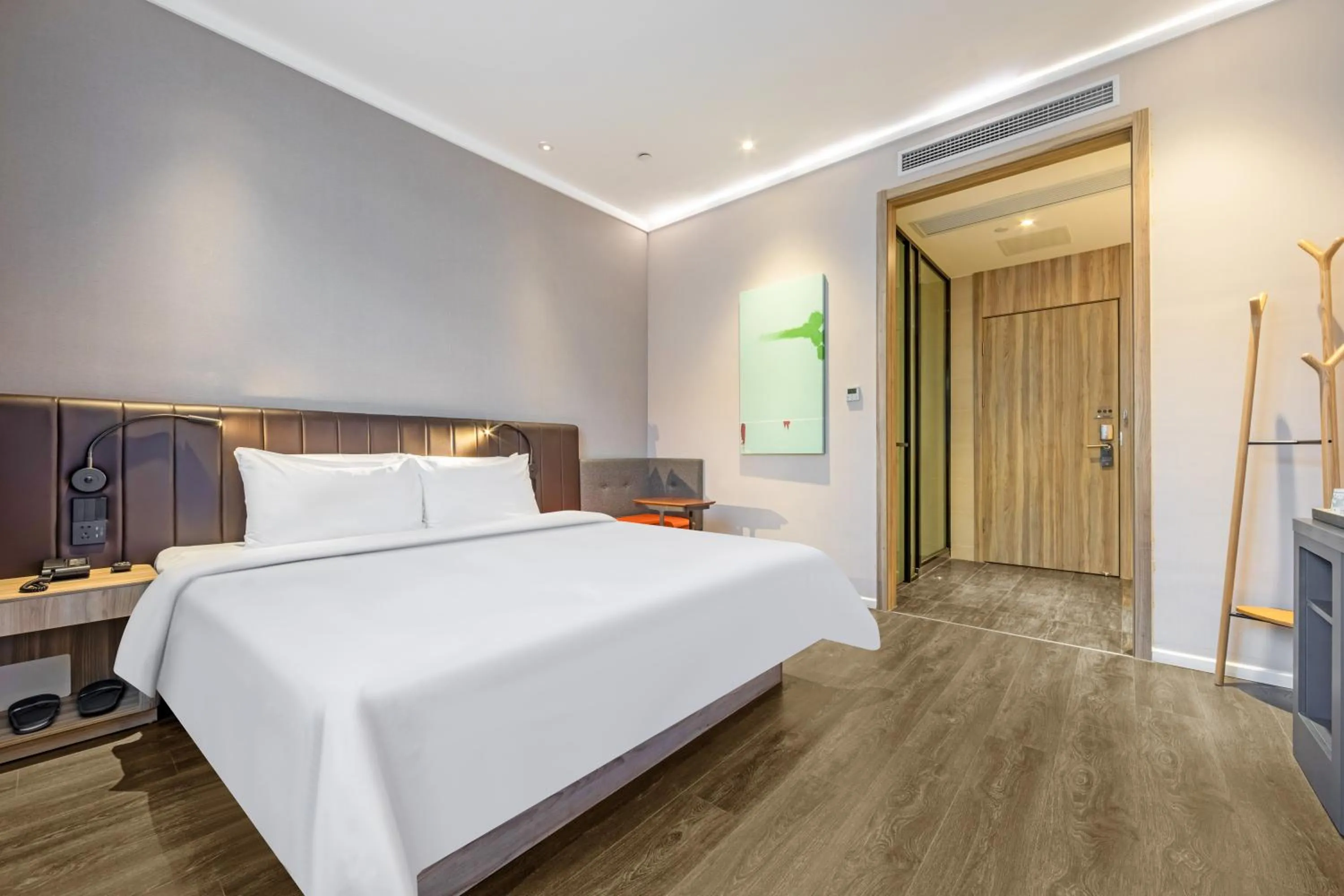 Bed in Hanting Premium Hotel Shanghai World Expo Shangnan Road