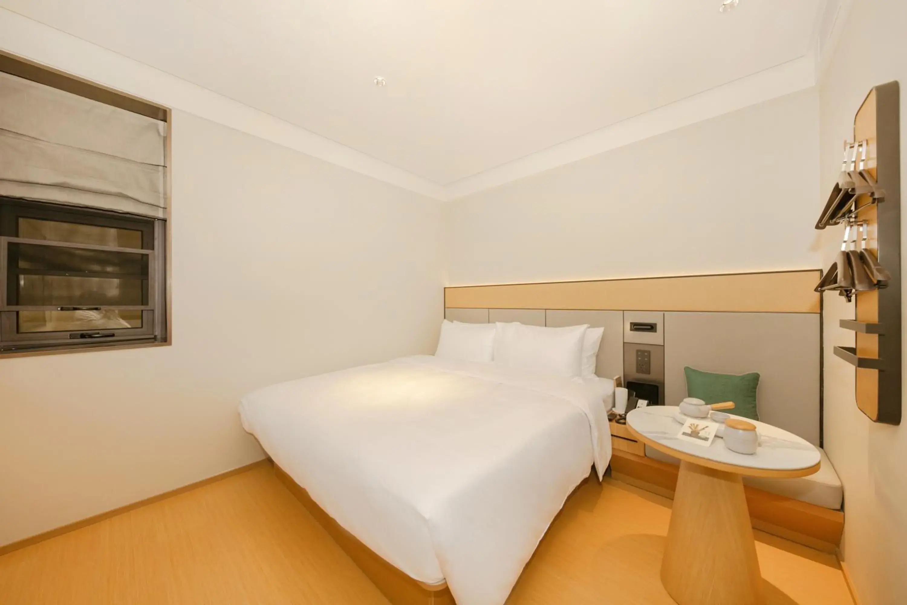 Bed in JI Hotel Beijing International Exhibition Center Sanyuan West Bridge Bed in JI Hotel Beijing International Exhibition Center Sanyuan West Bridge