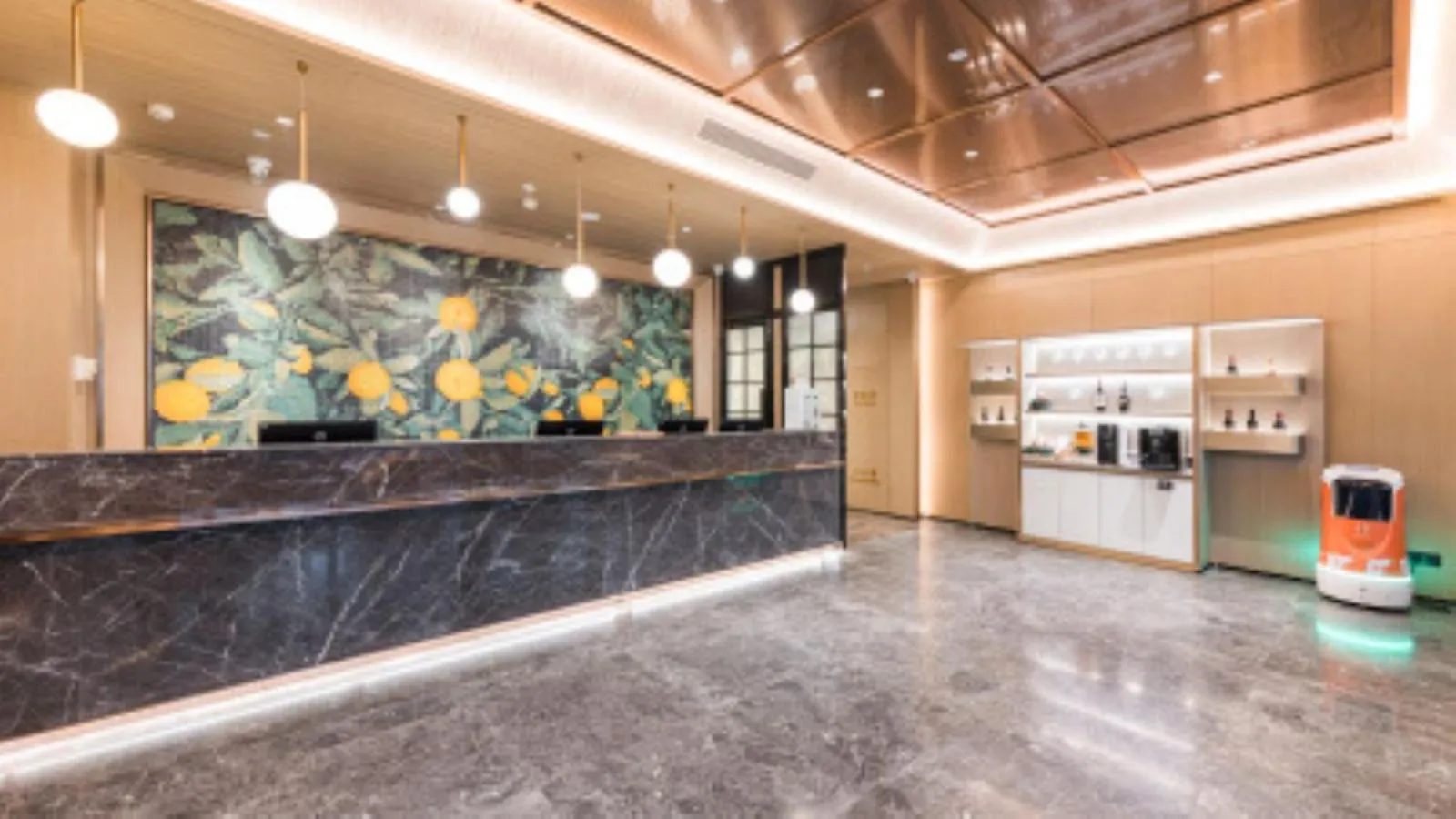 Lobby or reception in Orange Beijing Lama Temple Hepingli North Street Subway Station Hotel