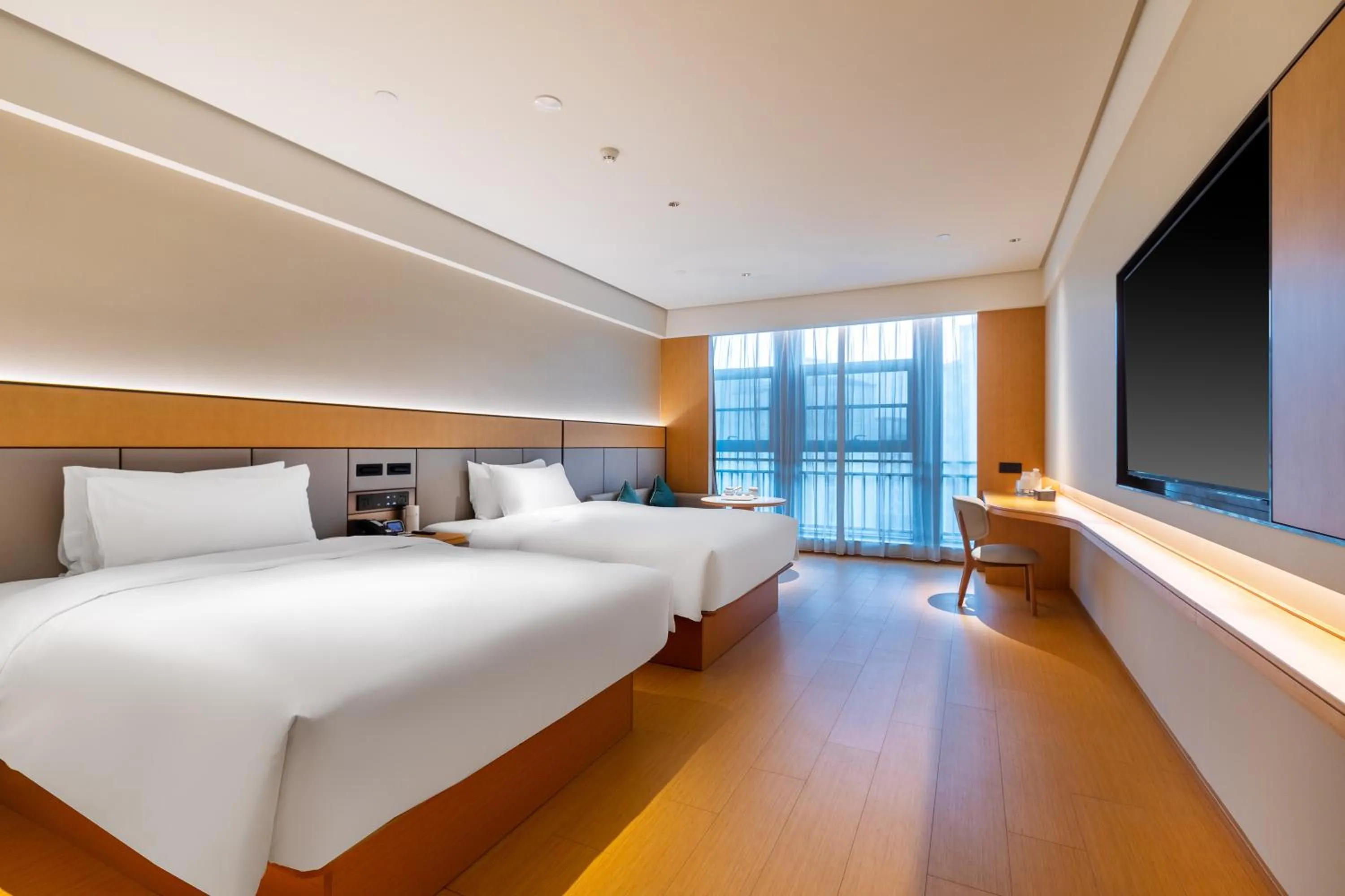 Photo of the whole room, Bed in JI Hotel Nanjing Gaochun Crab City