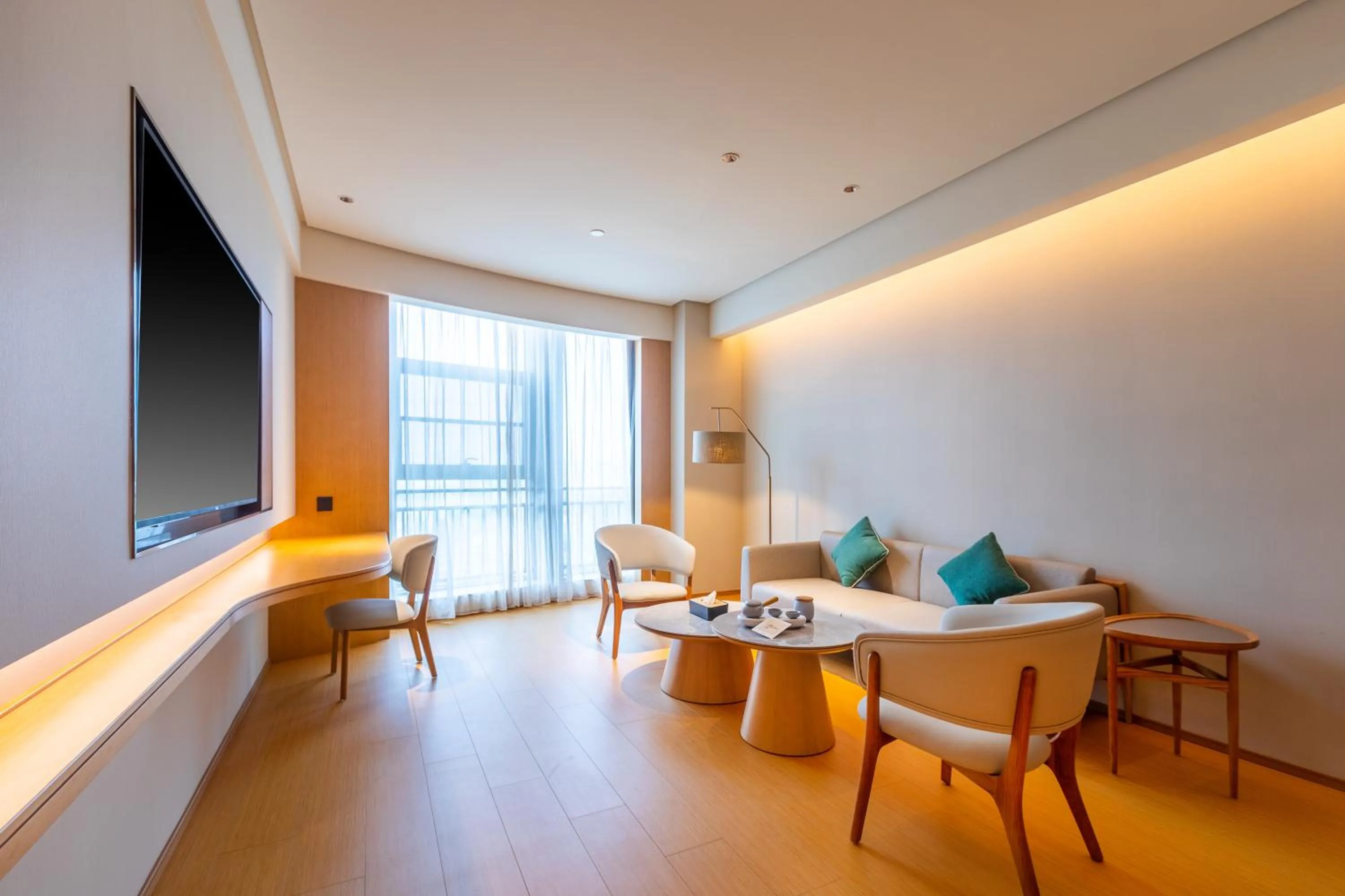 Living room in JI Hotel Nanjing Gaochun Crab City