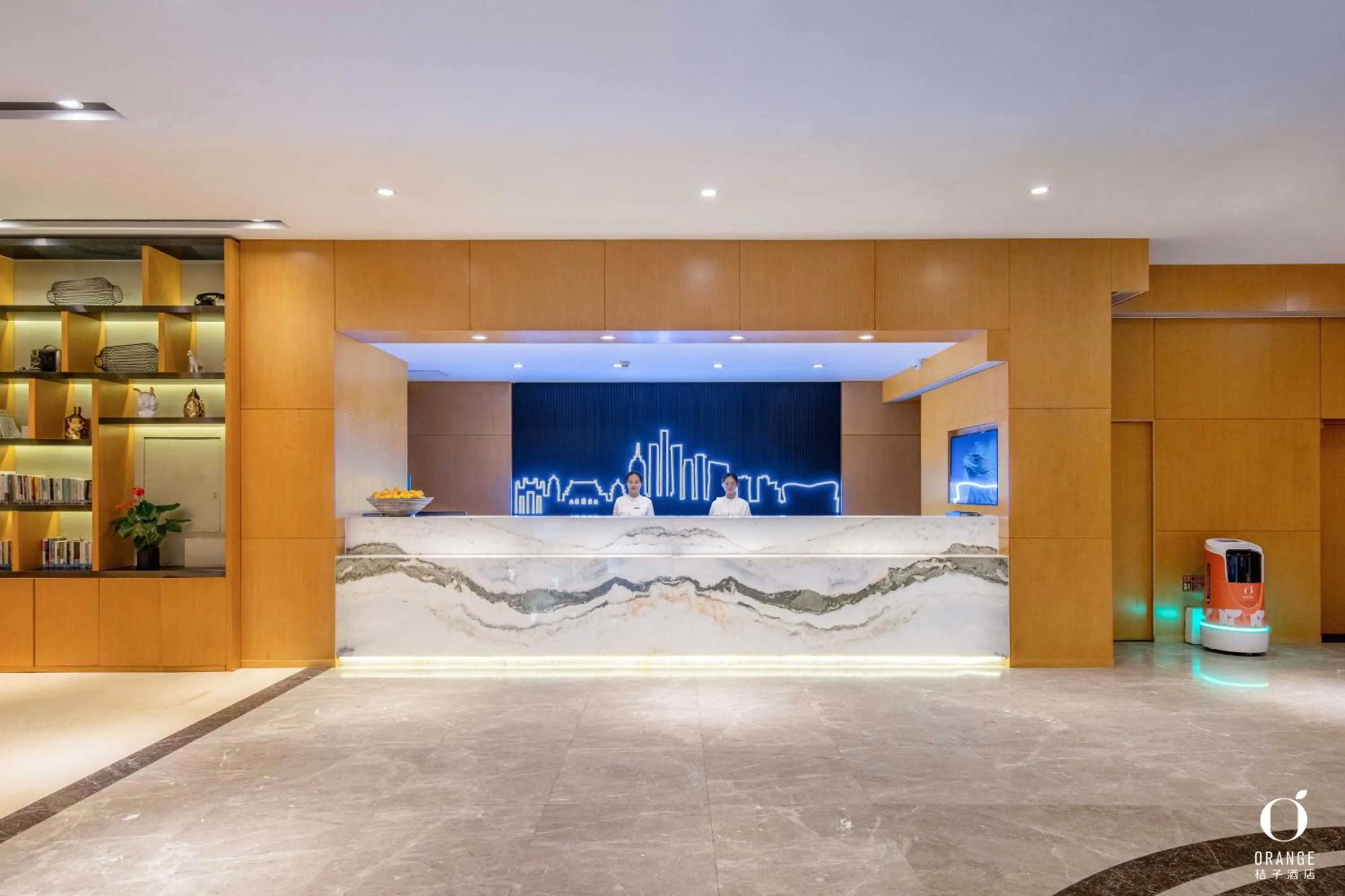Lobby or reception in Orange Hotel Beijing Yizhuang Bridge Subway Station