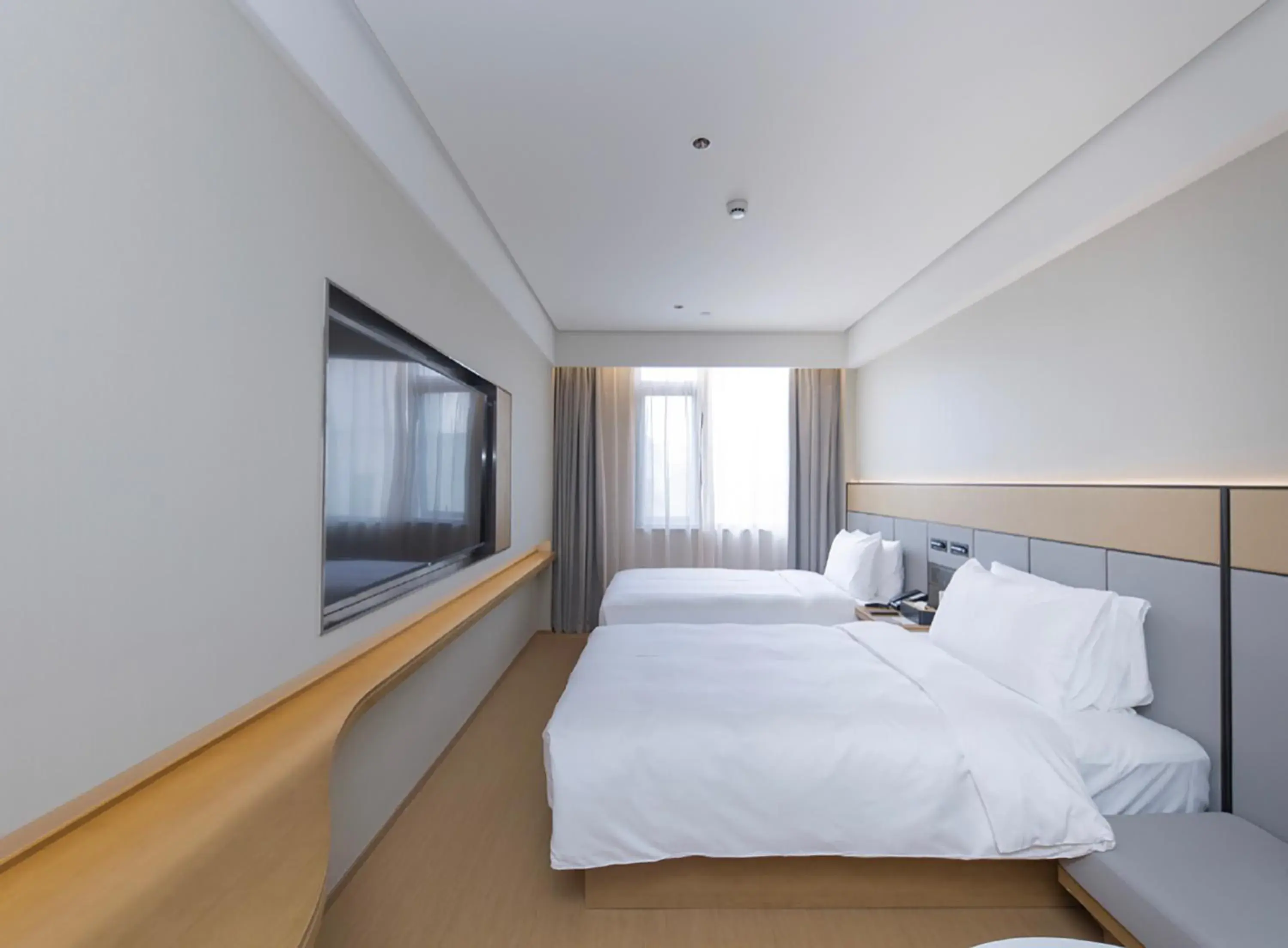 Property building, Bed in JI Hotel Shanghai New International Expo Center Longyang Road Property building, Bed in JI Hotel Shanghai New International Expo Center Longyang Road