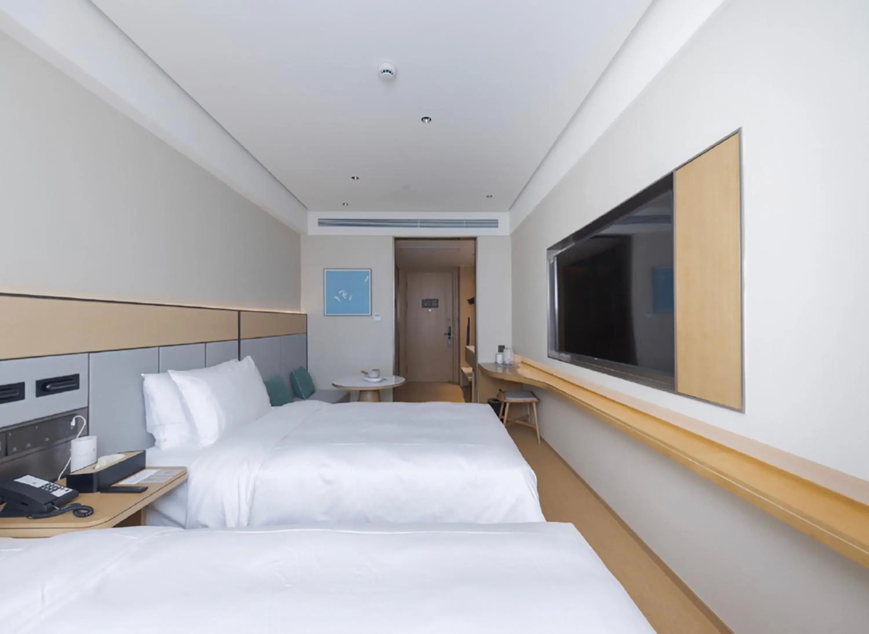Property building, Bed in JI Hotel Shanghai New International Expo Center Longyang Road Property building, Bed in JI Hotel Shanghai New International Expo Center Longyang Road