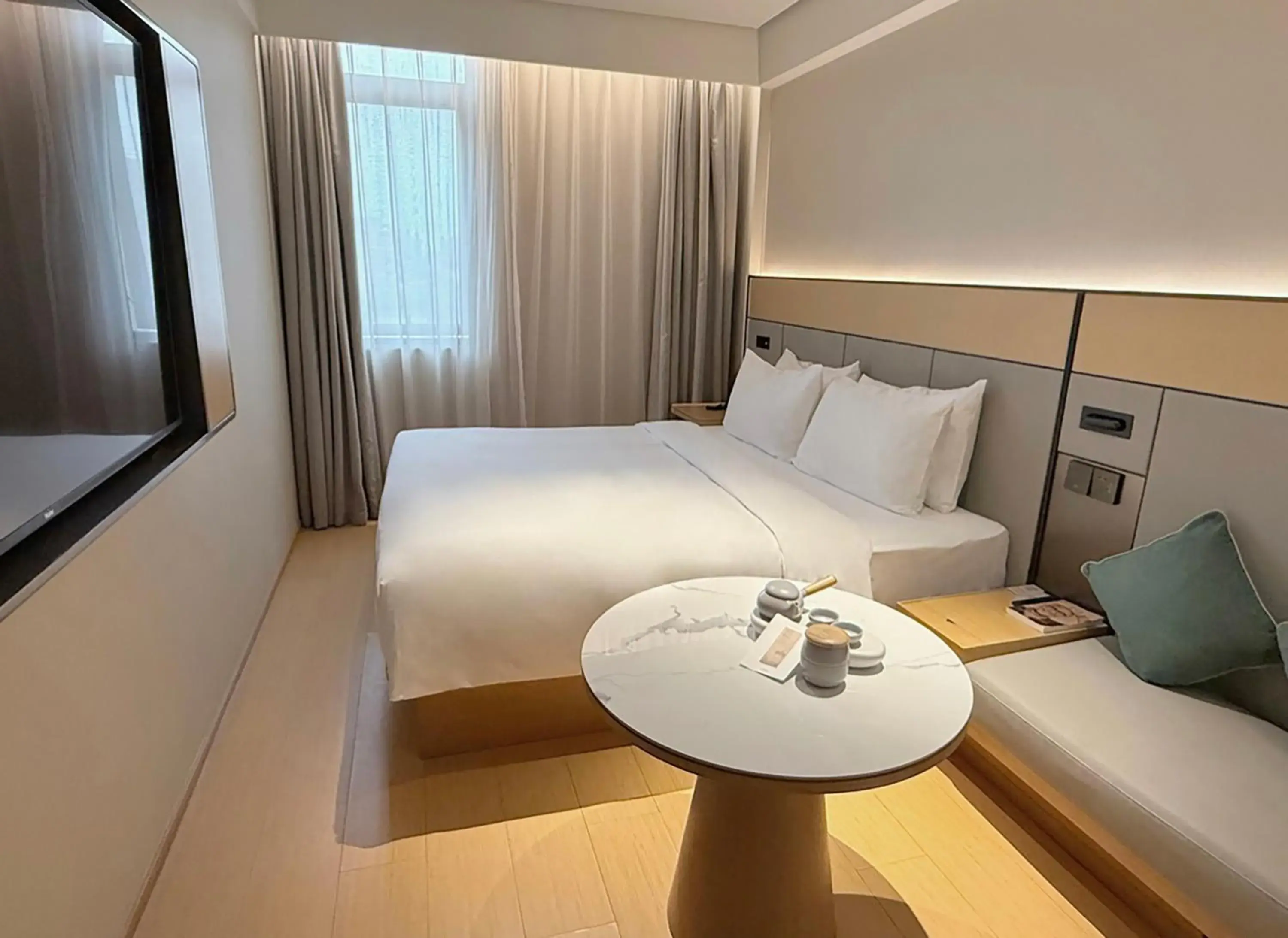 Property building, Bed in JI Hotel Shanghai New International Expo Center Longyang Road Property building, Bed in JI Hotel Shanghai New International Expo Center Longyang Road