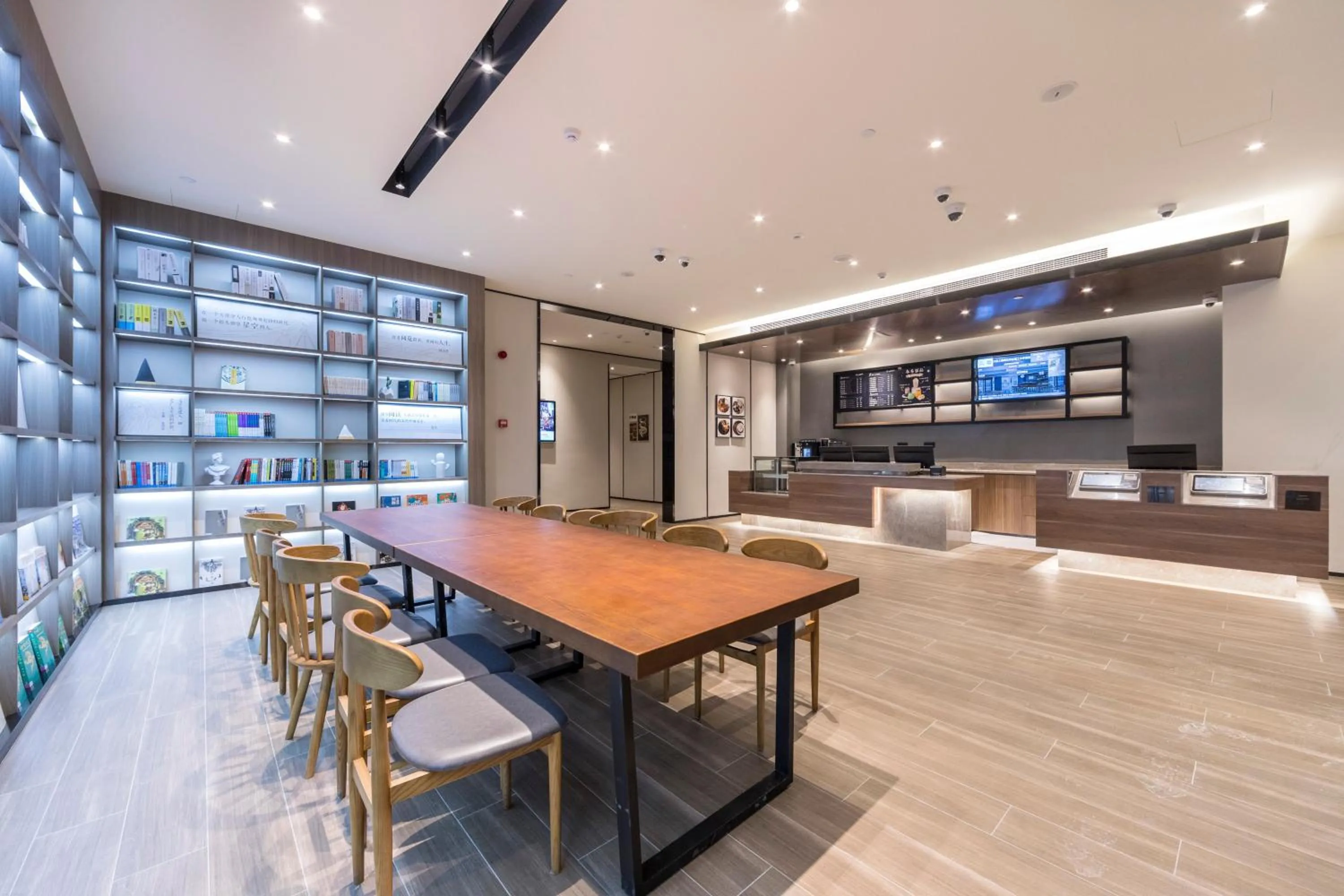 Lobby or reception in Hanting Hotel Shanghai South Station East China University of Science and Technology