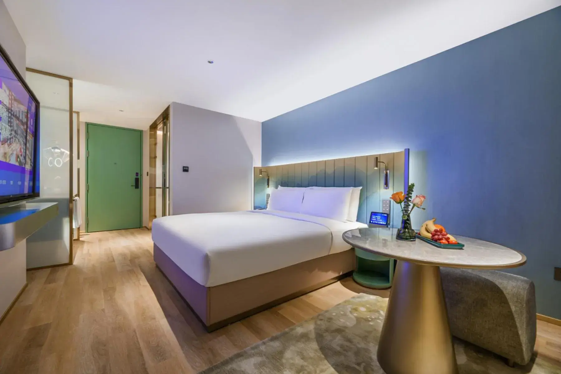 Standard Queen Room in Manxin Hotel Chengdu Kuanzhai Alley Standard Queen Room in Manxin Hotel Chengdu Kuanzhai Alley