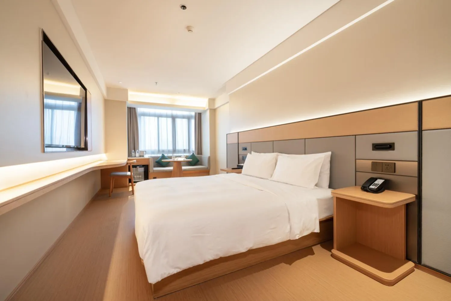 Bedroom, Bed in JI Hotel Guangzhou Sports Center Tianhe North Road