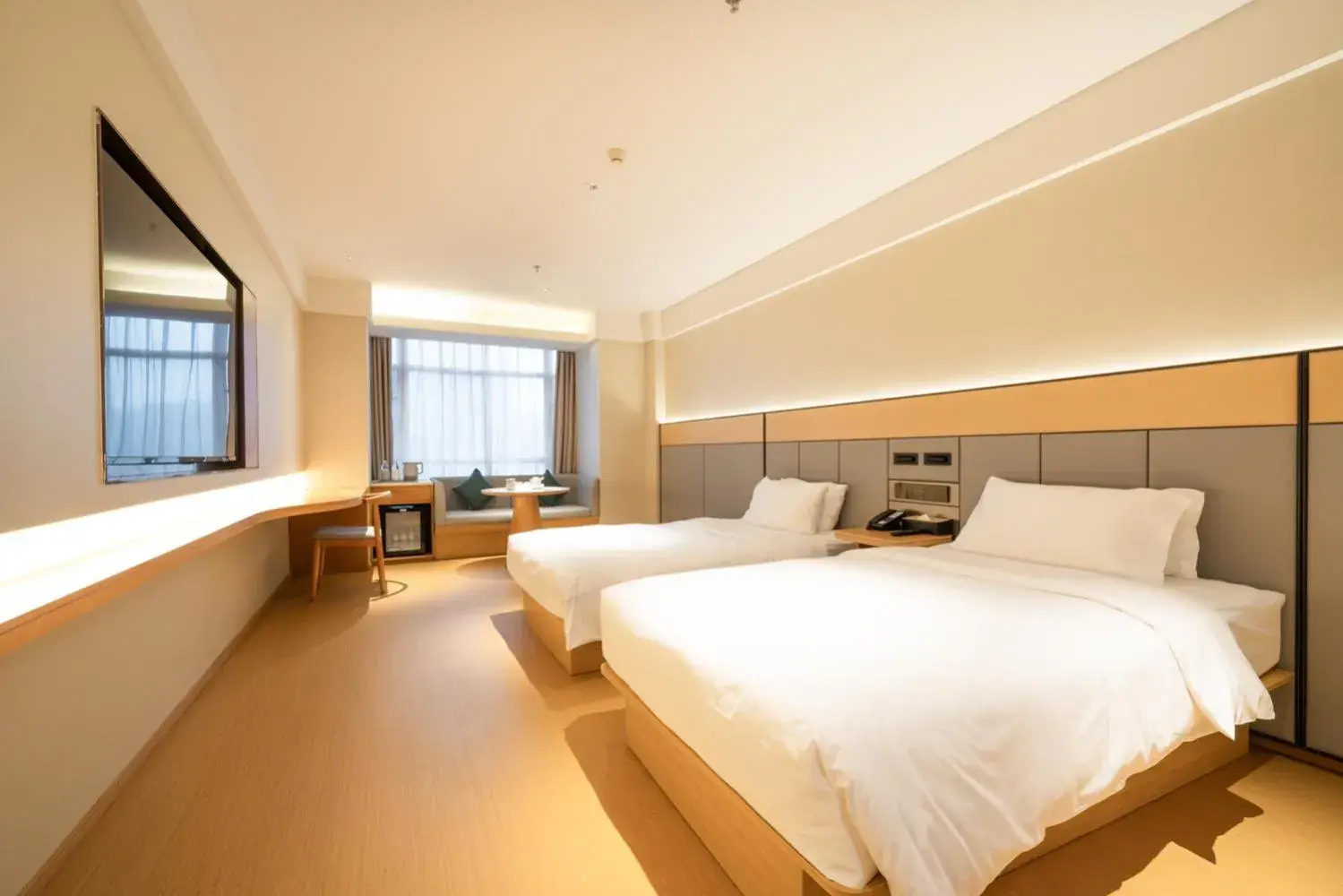 Bedroom, Bed in JI Hotel Guangzhou Sports Center Tianhe North Road Bedroom, Bed in JI Hotel Guangzhou Sports Center Tianhe North Road