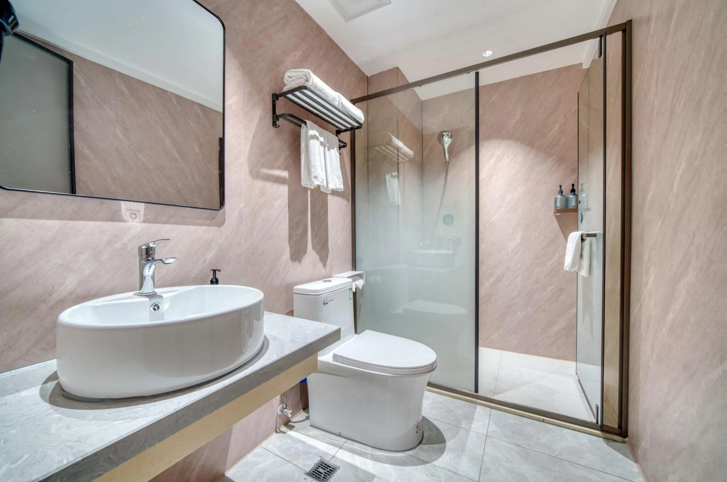 Shower in Hanting Hotel Shanghai Jiading Waigang Business School