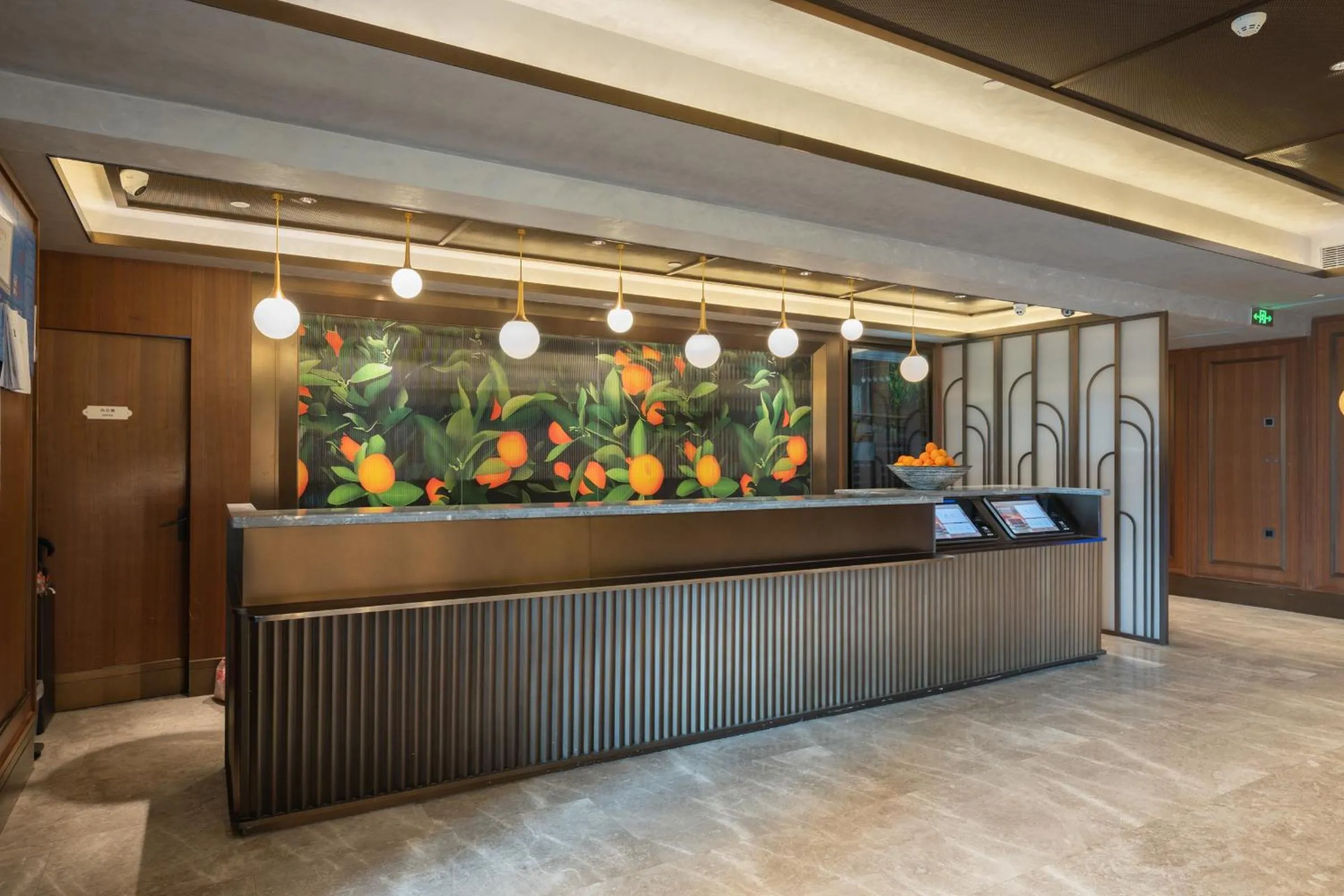 Lobby or reception in Orange Hotel Beijing West Railway Station Lianbao Road
