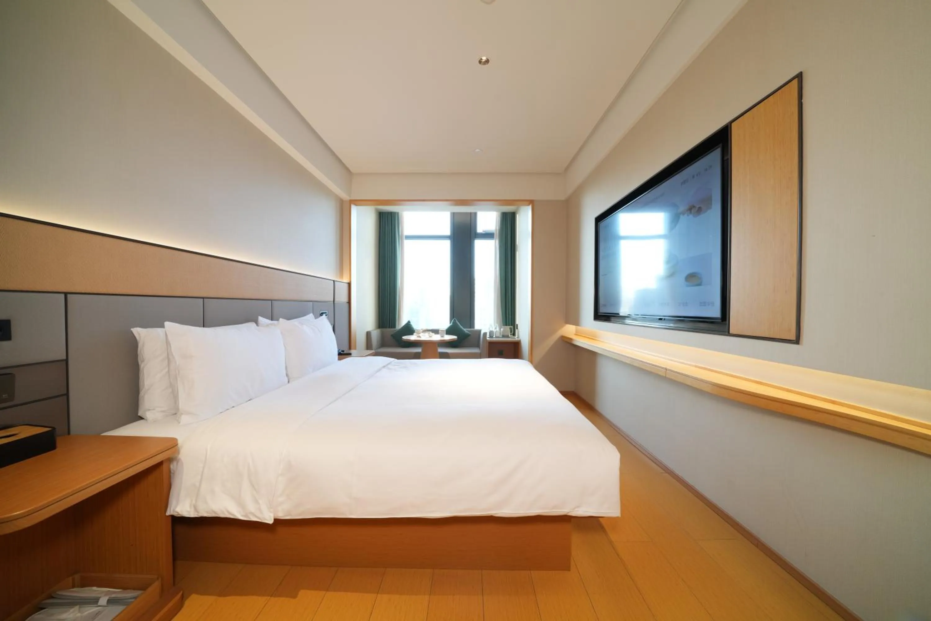 Bed in JI Hotel Hangzhou Zhongda Yintai