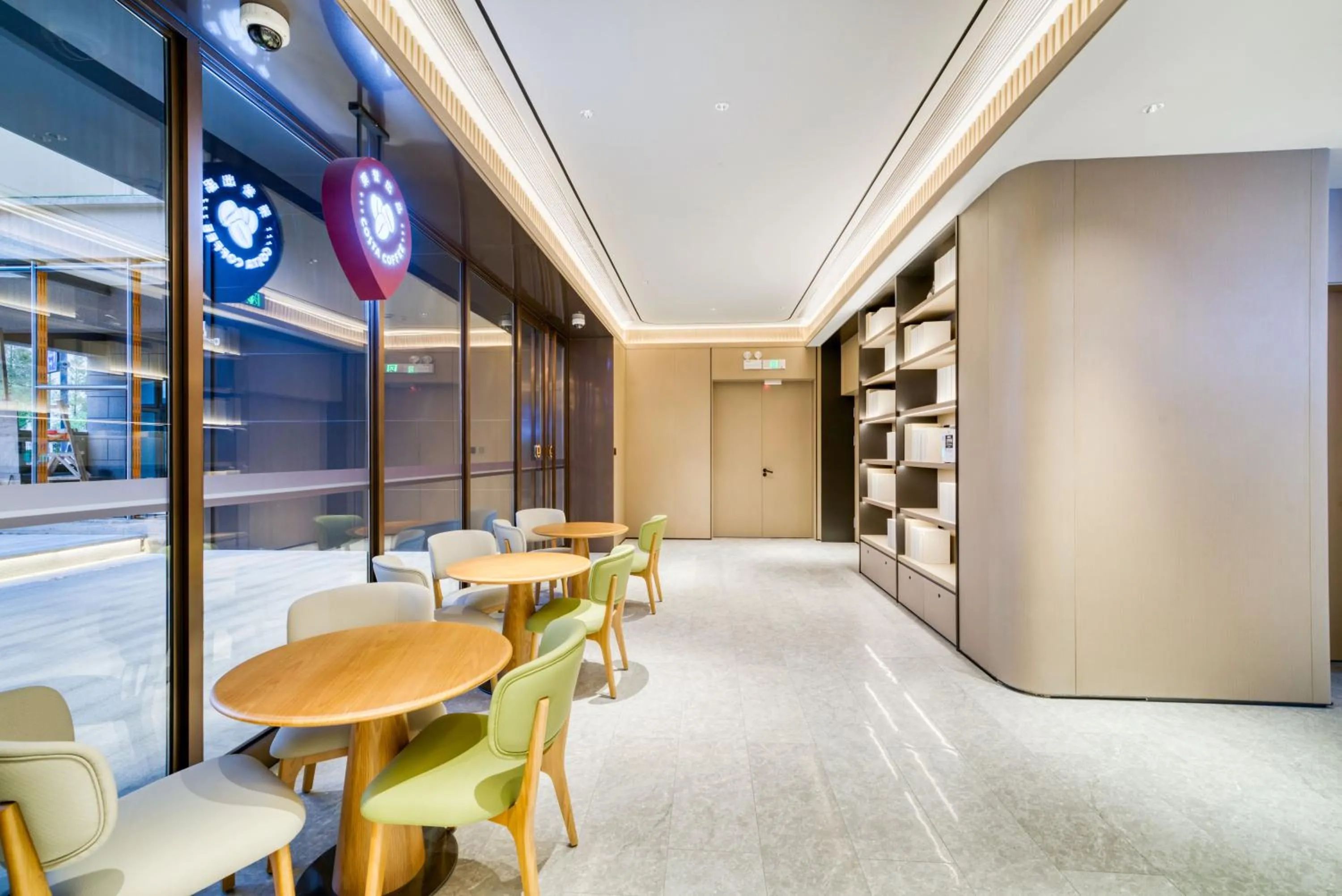 Seating area in JI Hotel Shanghai Chongming Changxing Island