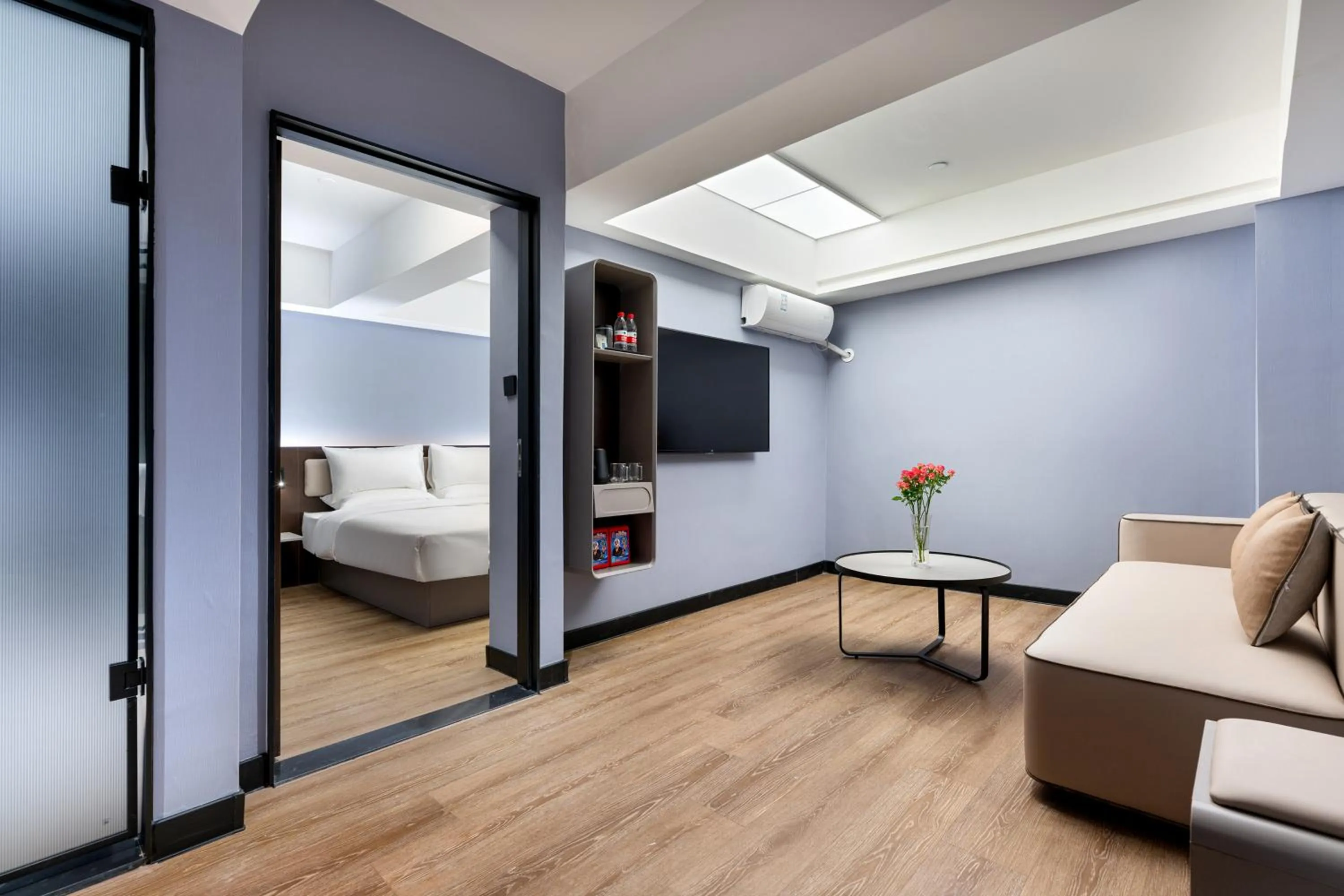 Bed in Hanting Hotel Guangzhou Sanyuanli