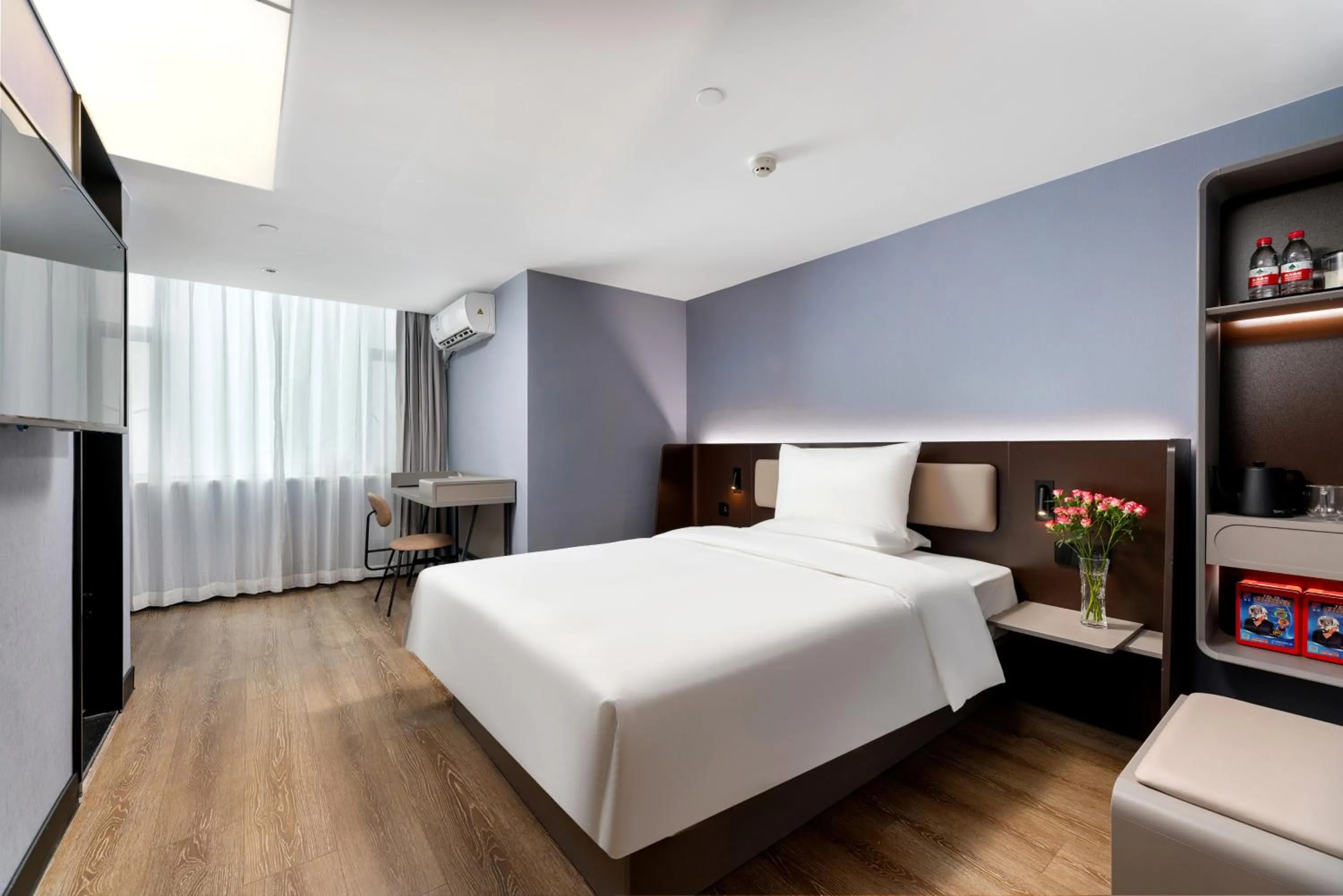 Bed in Hanting Hotel Guangzhou Sanyuanli