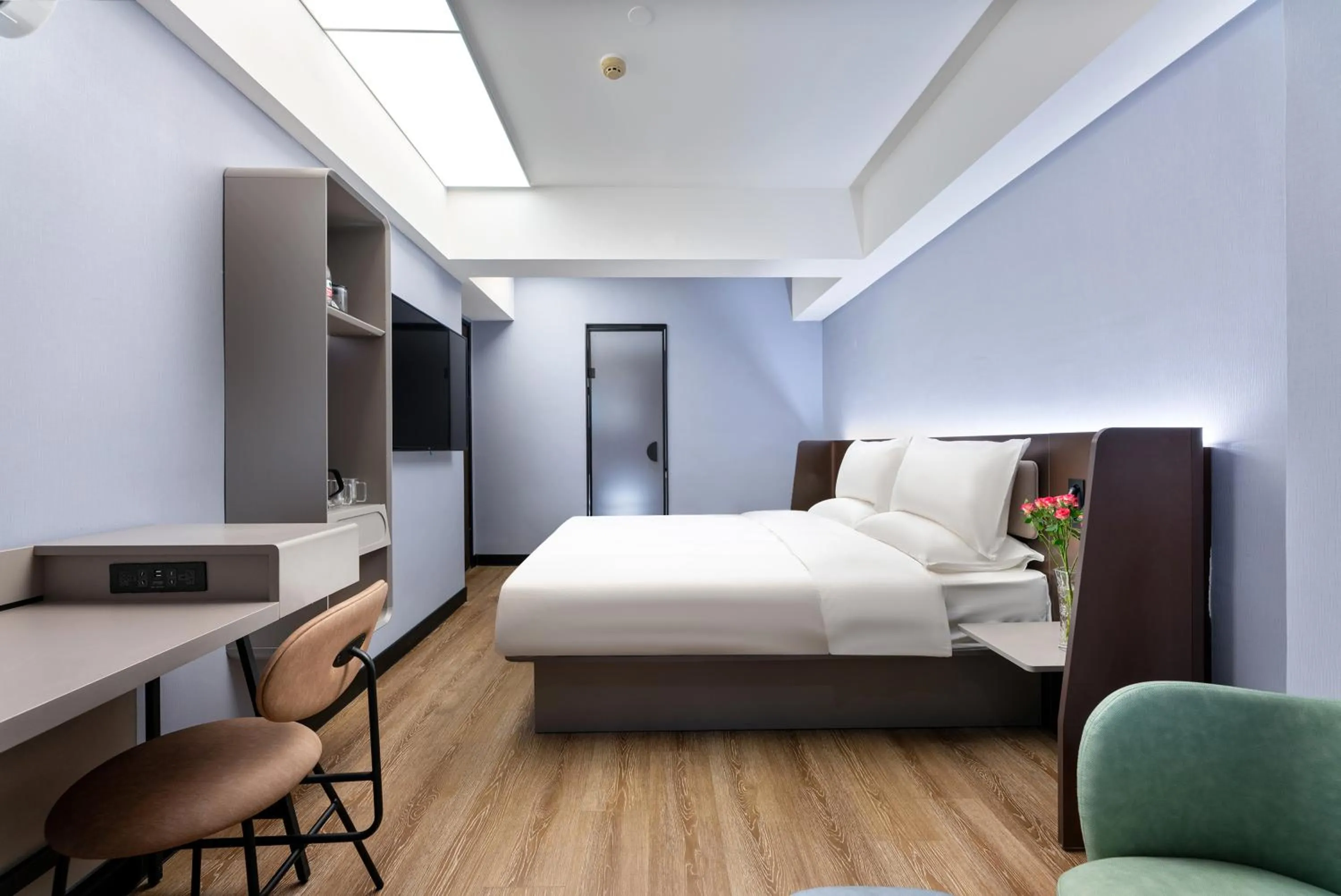 Bed in Hanting Hotel Guangzhou Sanyuanli