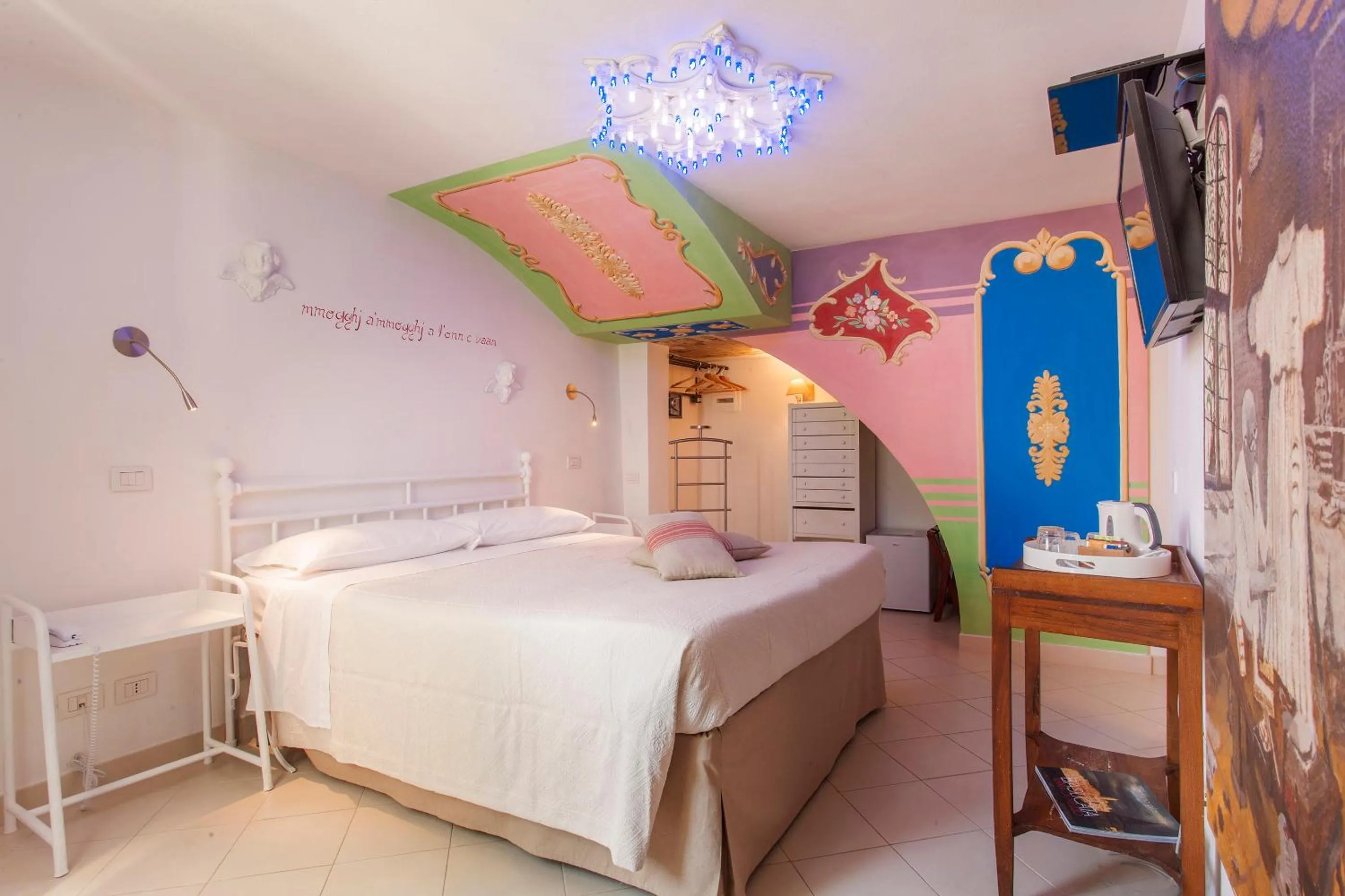 Coffee/tea facilities, Bed in Casa Diva