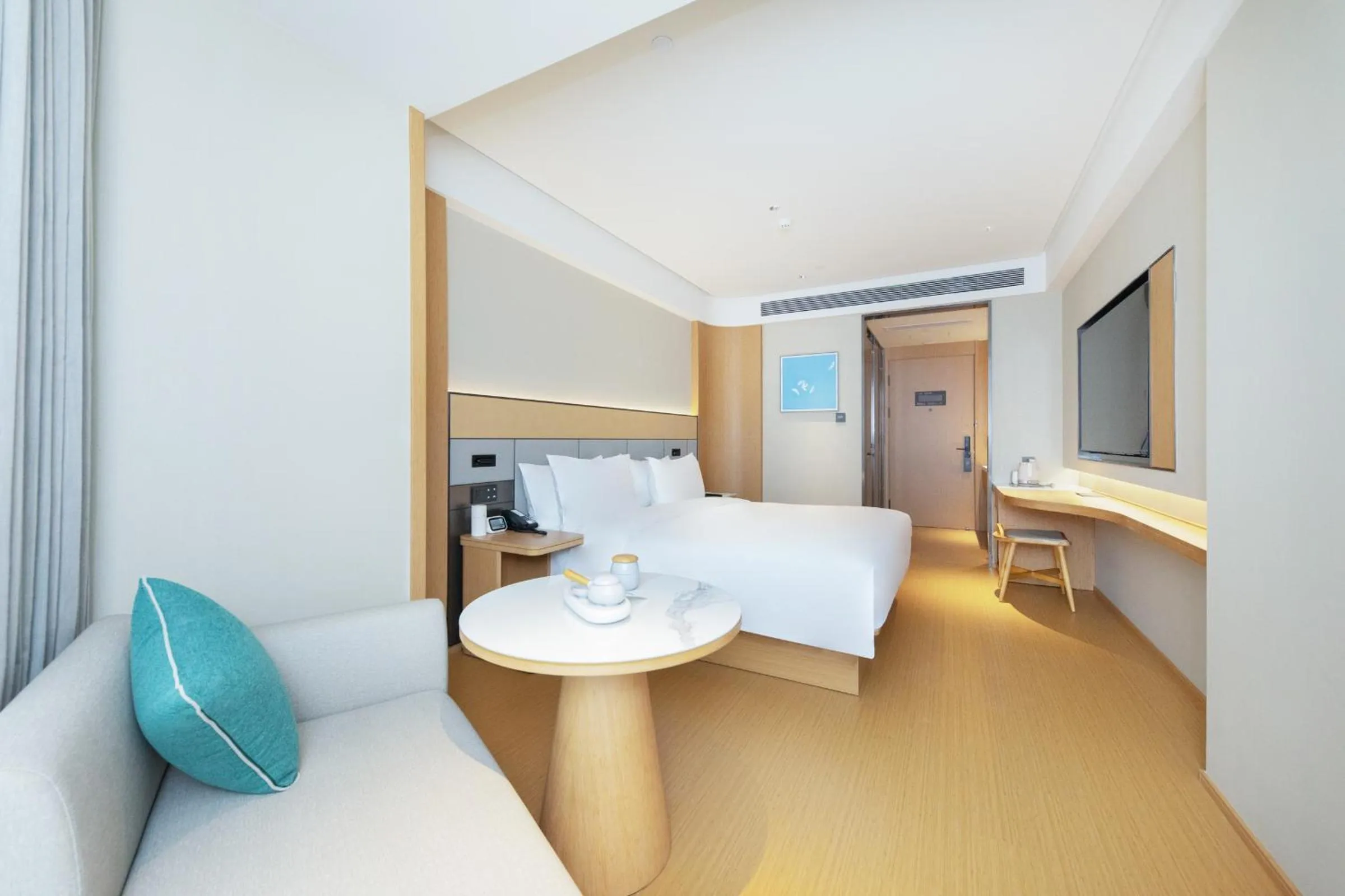 Bed in JI Hotel Beijing Beiqing Road Yongfeng Industrial Park