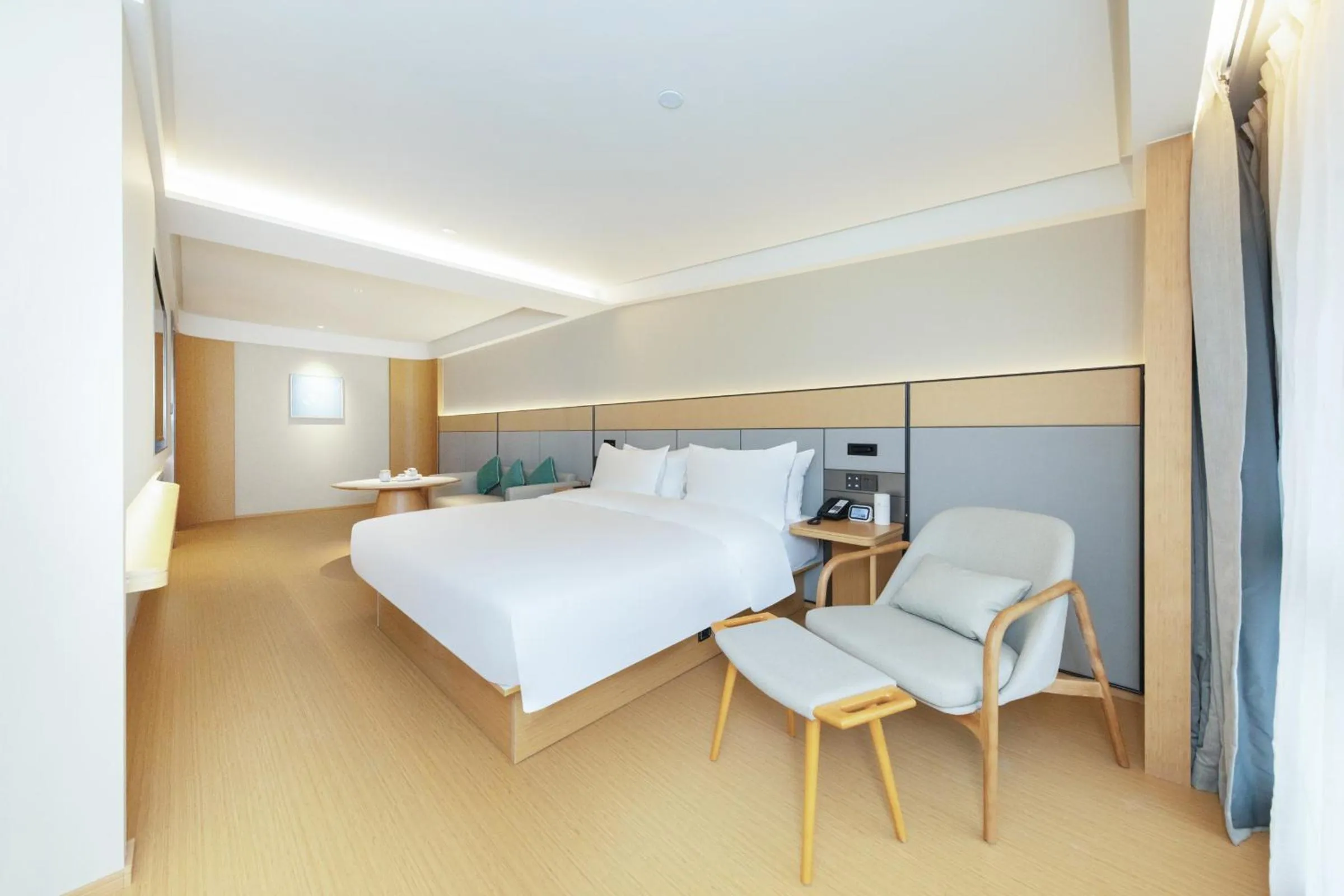 Bed in JI Hotel Beijing Beiqing Road Yongfeng Industrial Park