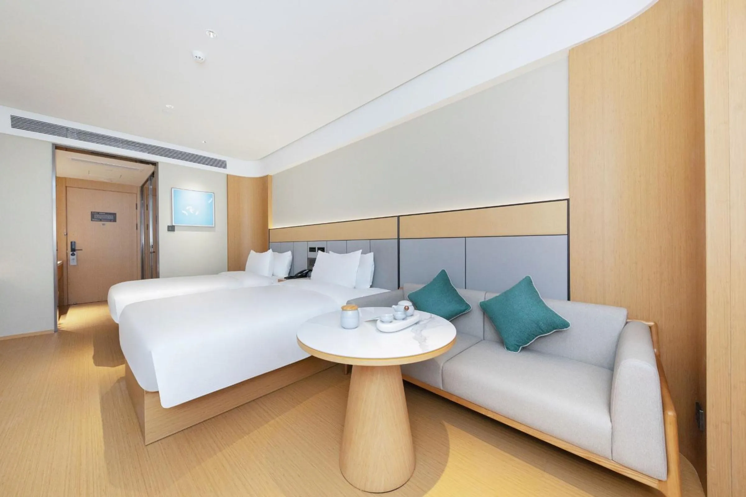Bed in JI Hotel Beijing Beiqing Road Yongfeng Industrial Park