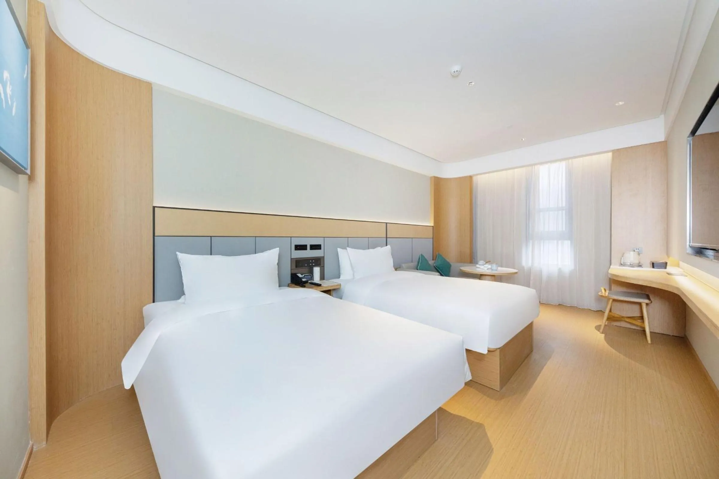 Bed in JI Hotel Beijing Beiqing Road Yongfeng Industrial Park