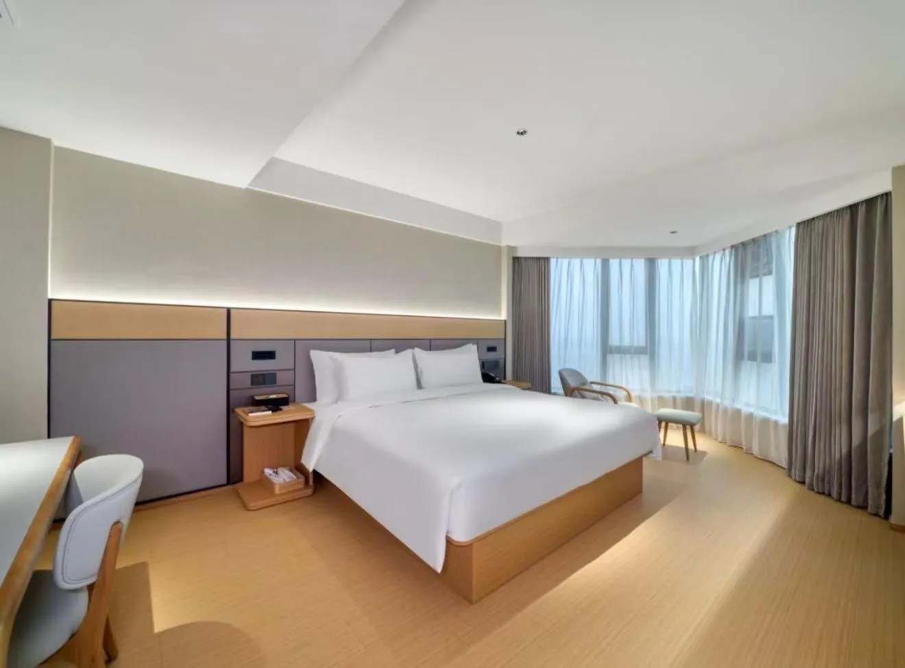 Bed in JI Hotel Shanghai Pudong Airport Chuansha Road