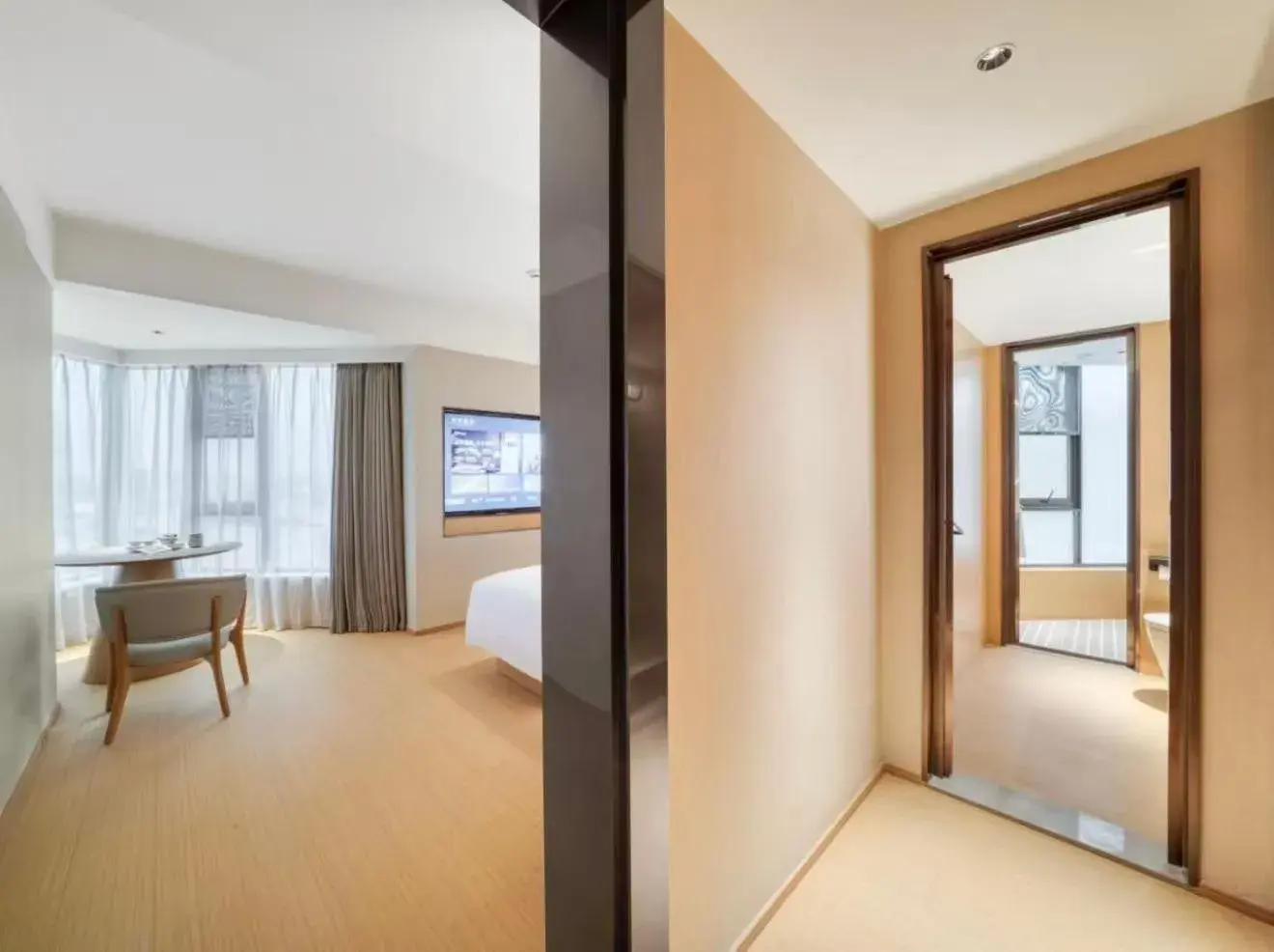 Bed in JI Hotel Shanghai Pudong Airport Chuansha Road Bed in JI Hotel Shanghai Pudong Airport Chuansha Road