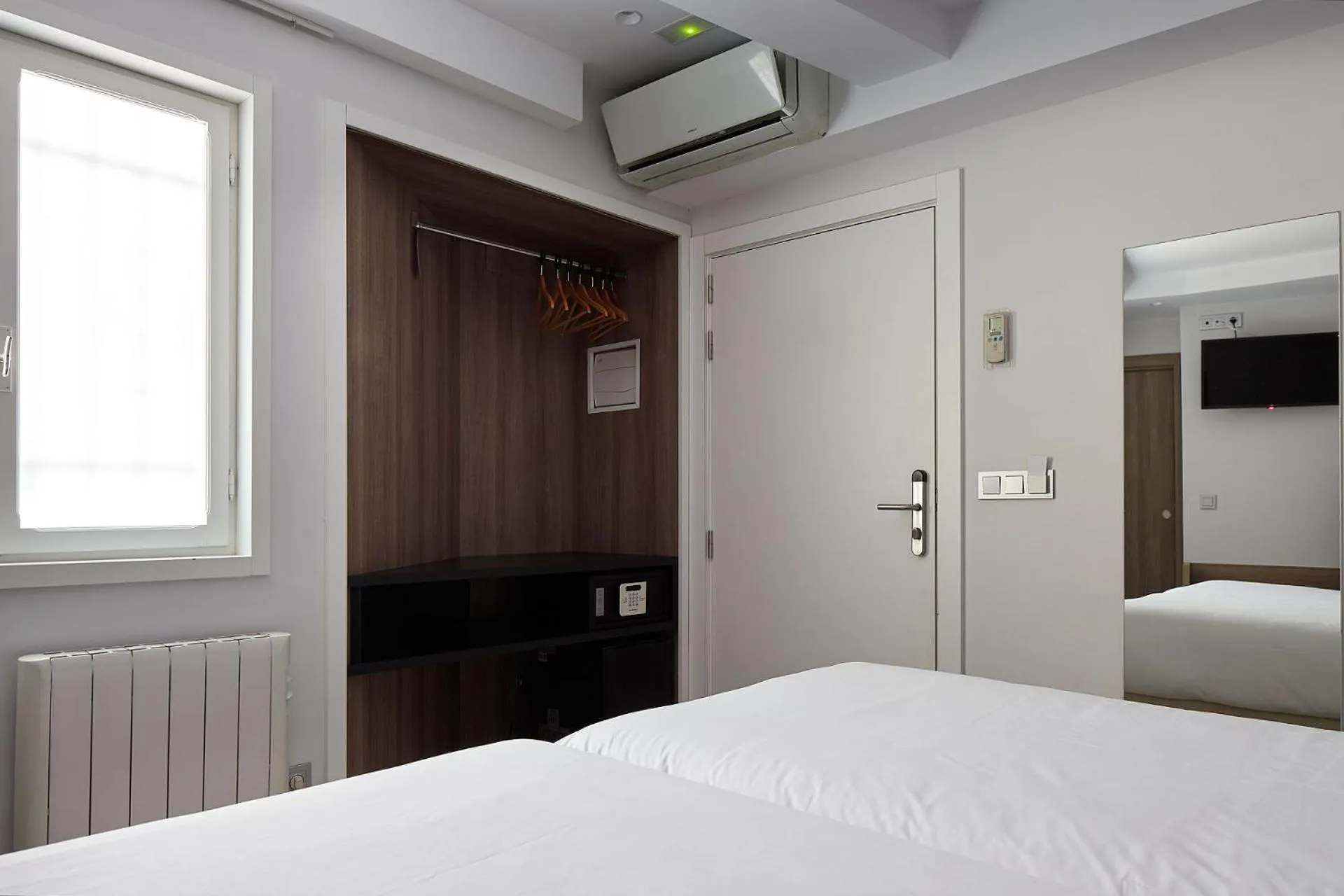 Decorative detail, Bed in Hotel Parma