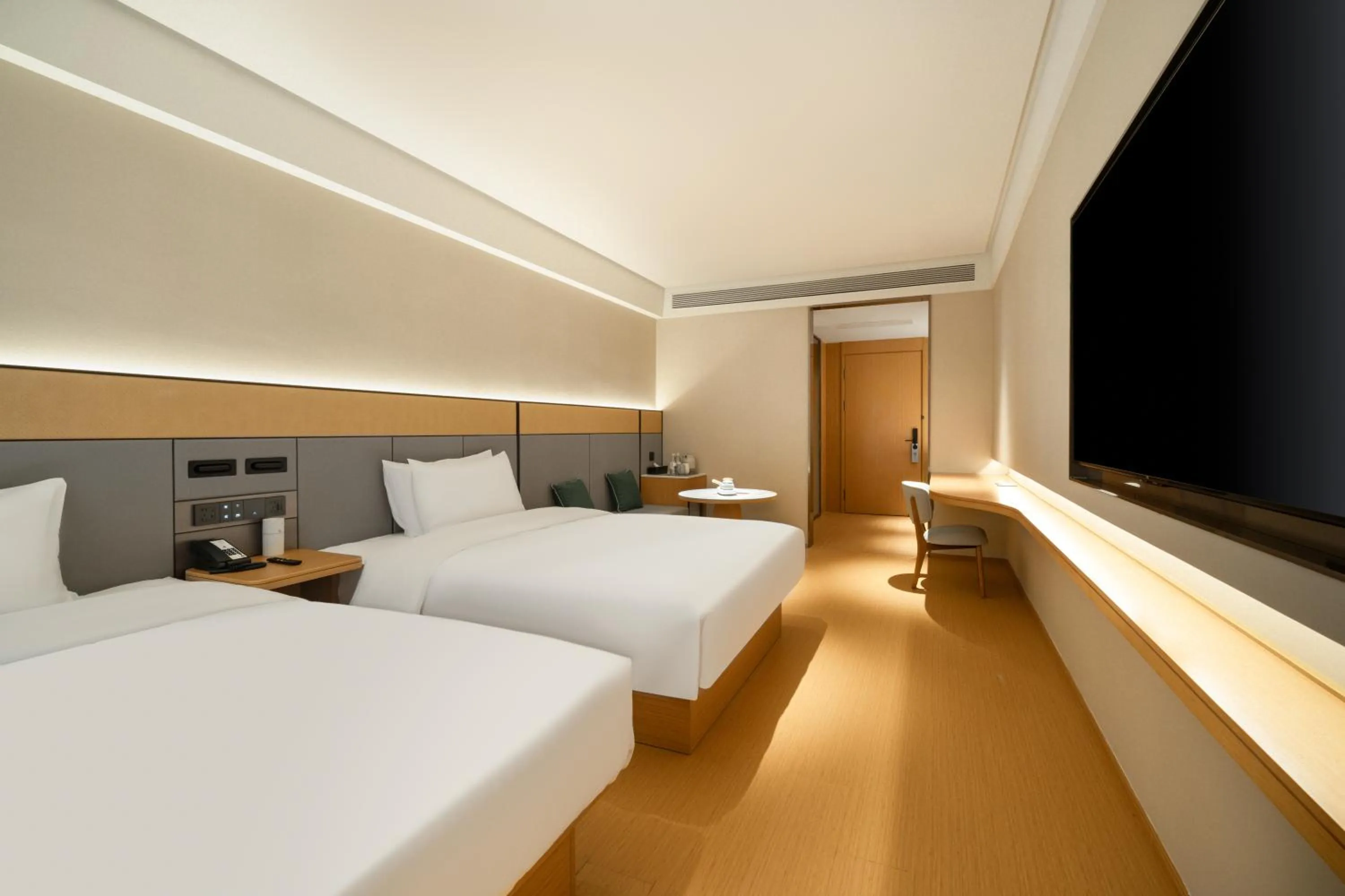 Bed in JI Hotel Guangzhou Liwan TCL Yunfeng Technology Park