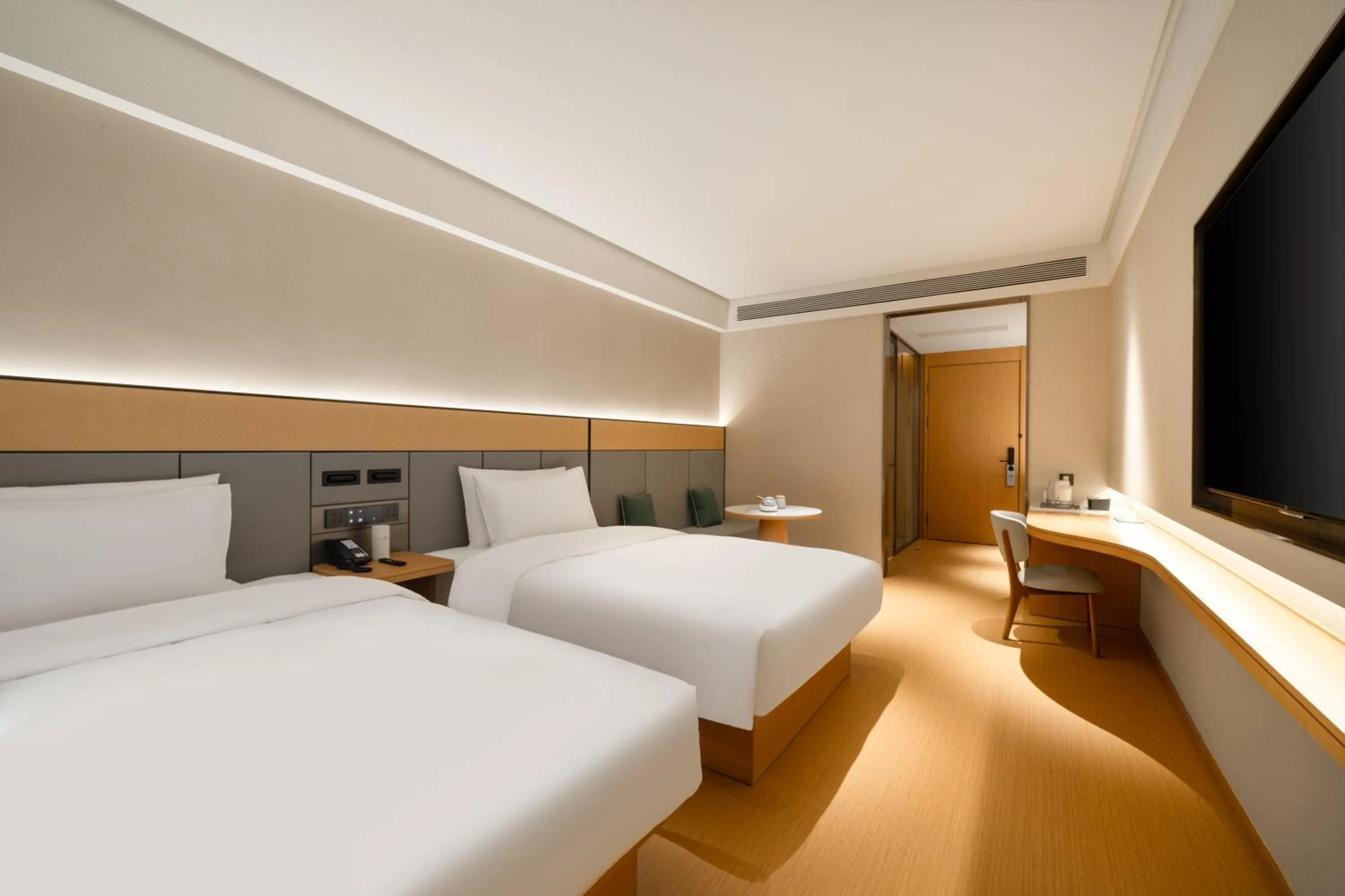 Property logo or sign, Bed in JI Hotel Guangzhou Liwan TCL Yunfeng Technology Park