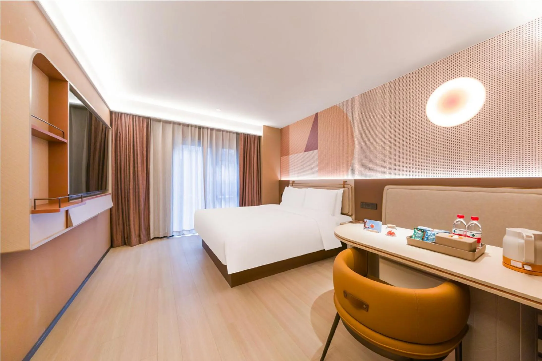Bed in Orange Hotel Shanghai International Tourism Resort Chongxi Road
