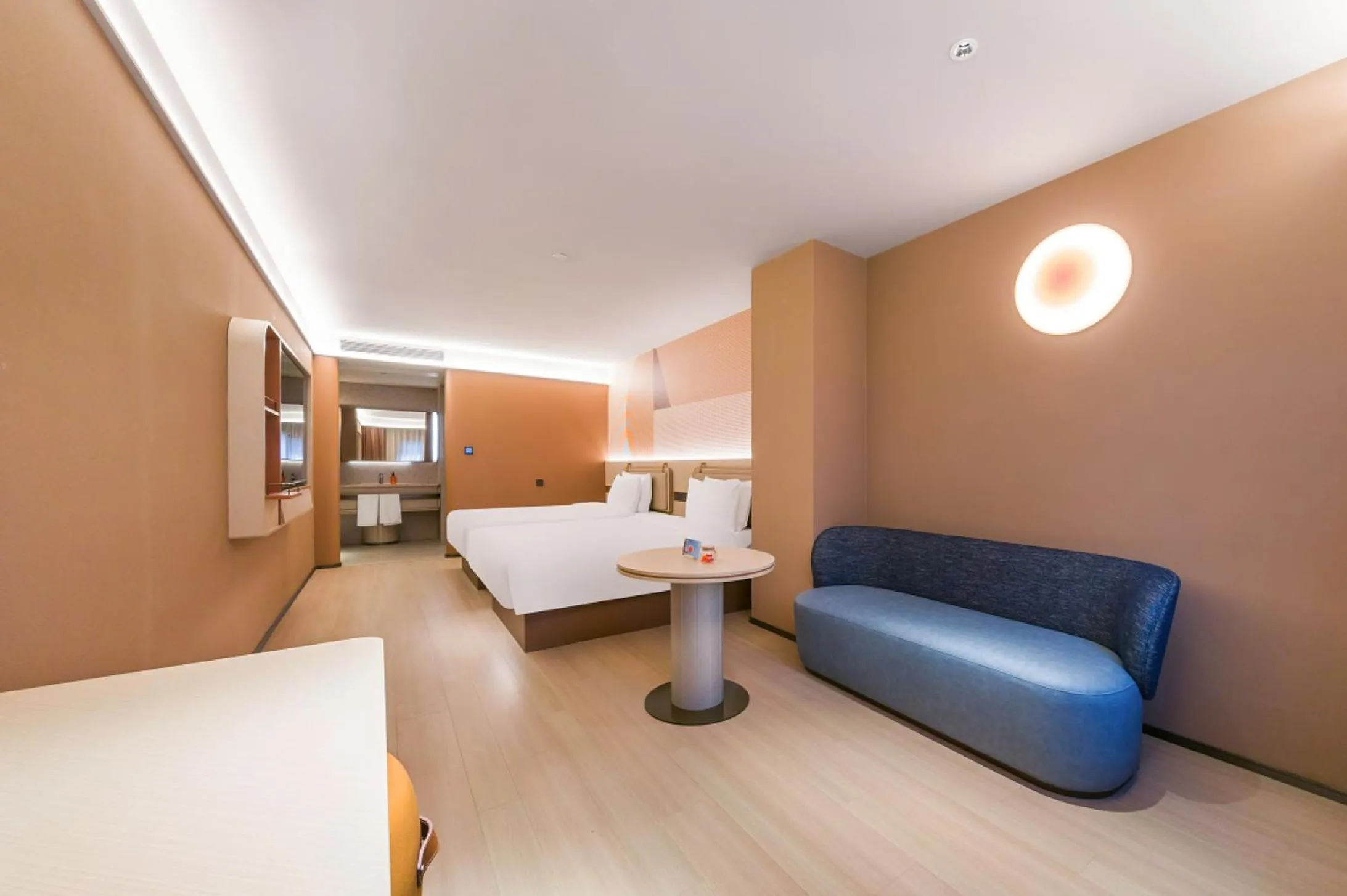 Bed in Orange Hotel Shanghai International Tourism Resort Chongxi Road