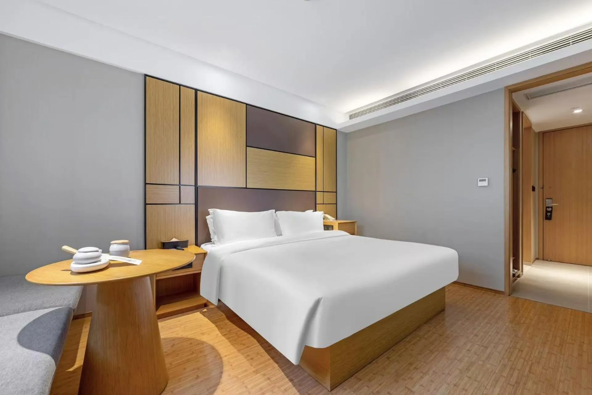 Bed in JI Hotel Shanghai Changshou Road