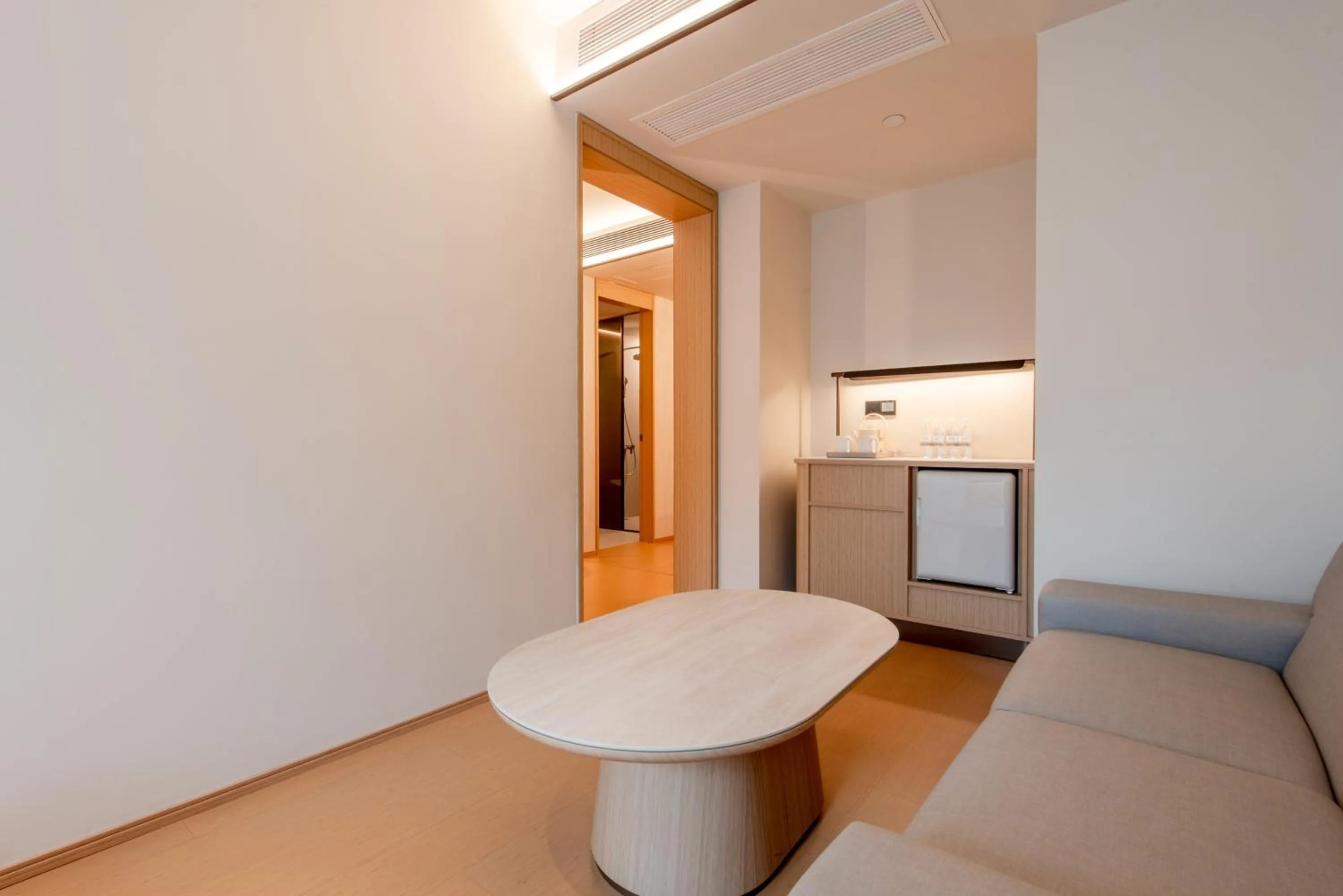 Living room in JI Hotel Guangzhou Huangpu Dasha East Subway Station