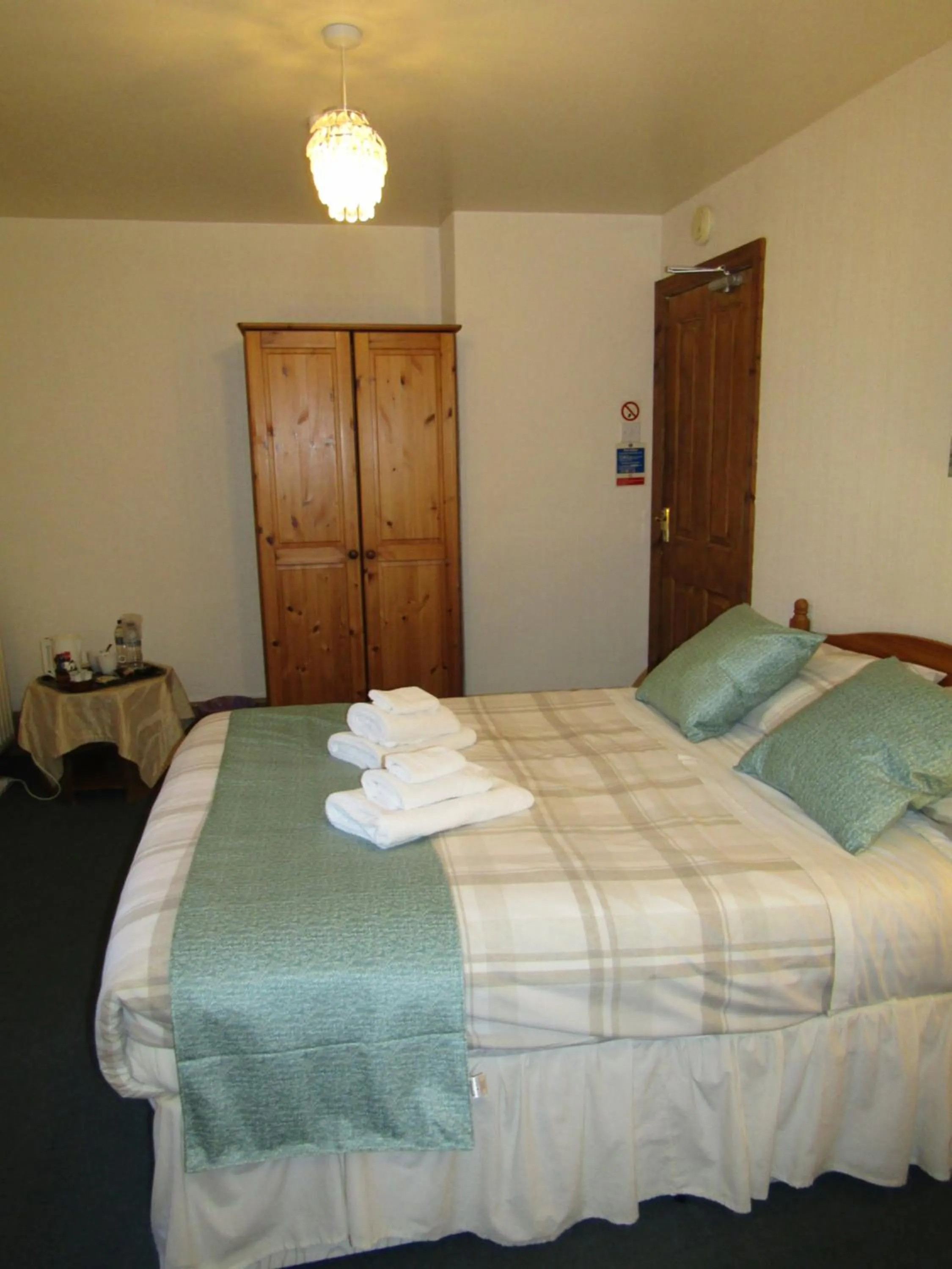 Bed in The Belted Will Inn