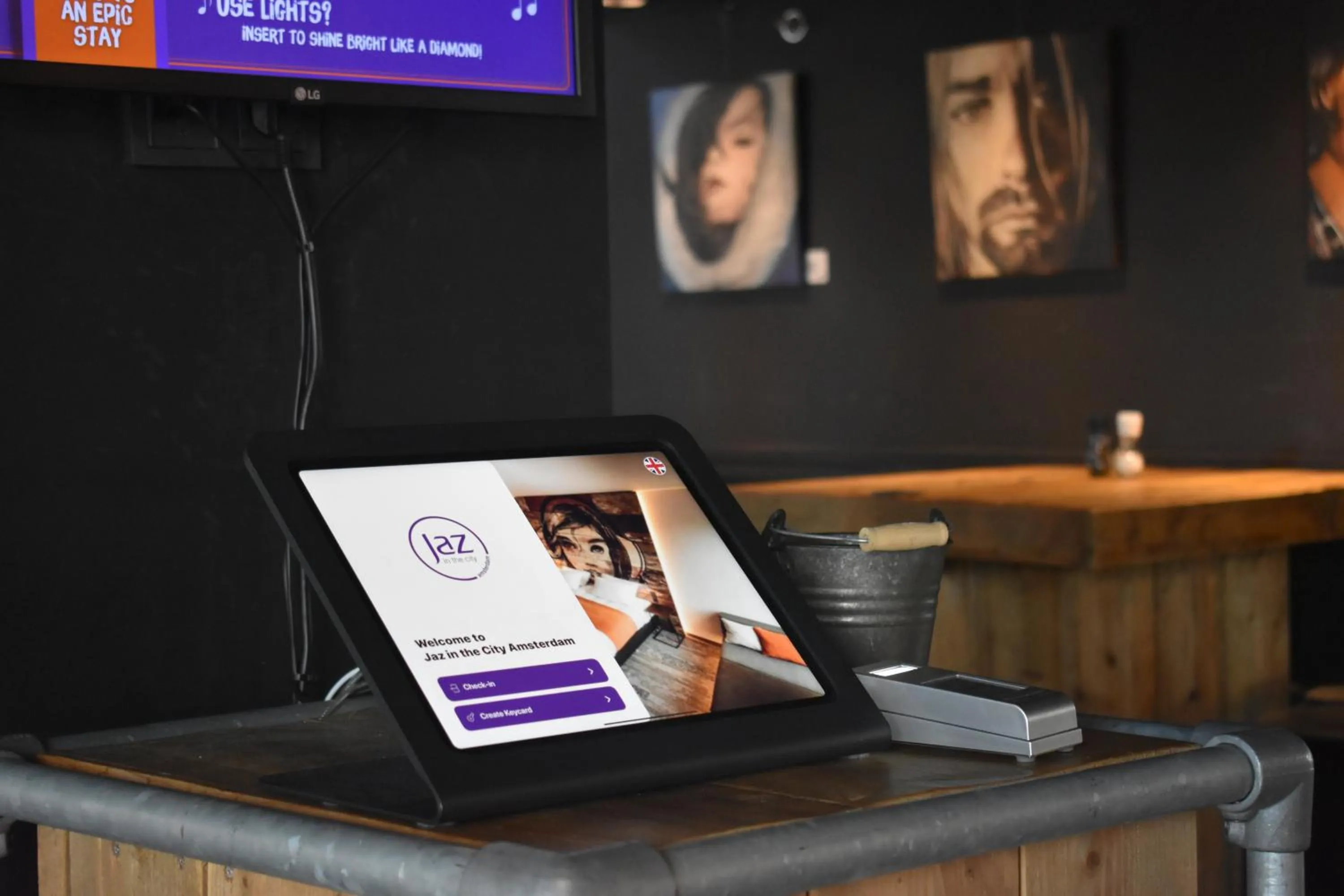 Lobby or reception in Jaz in the City Amsterdam