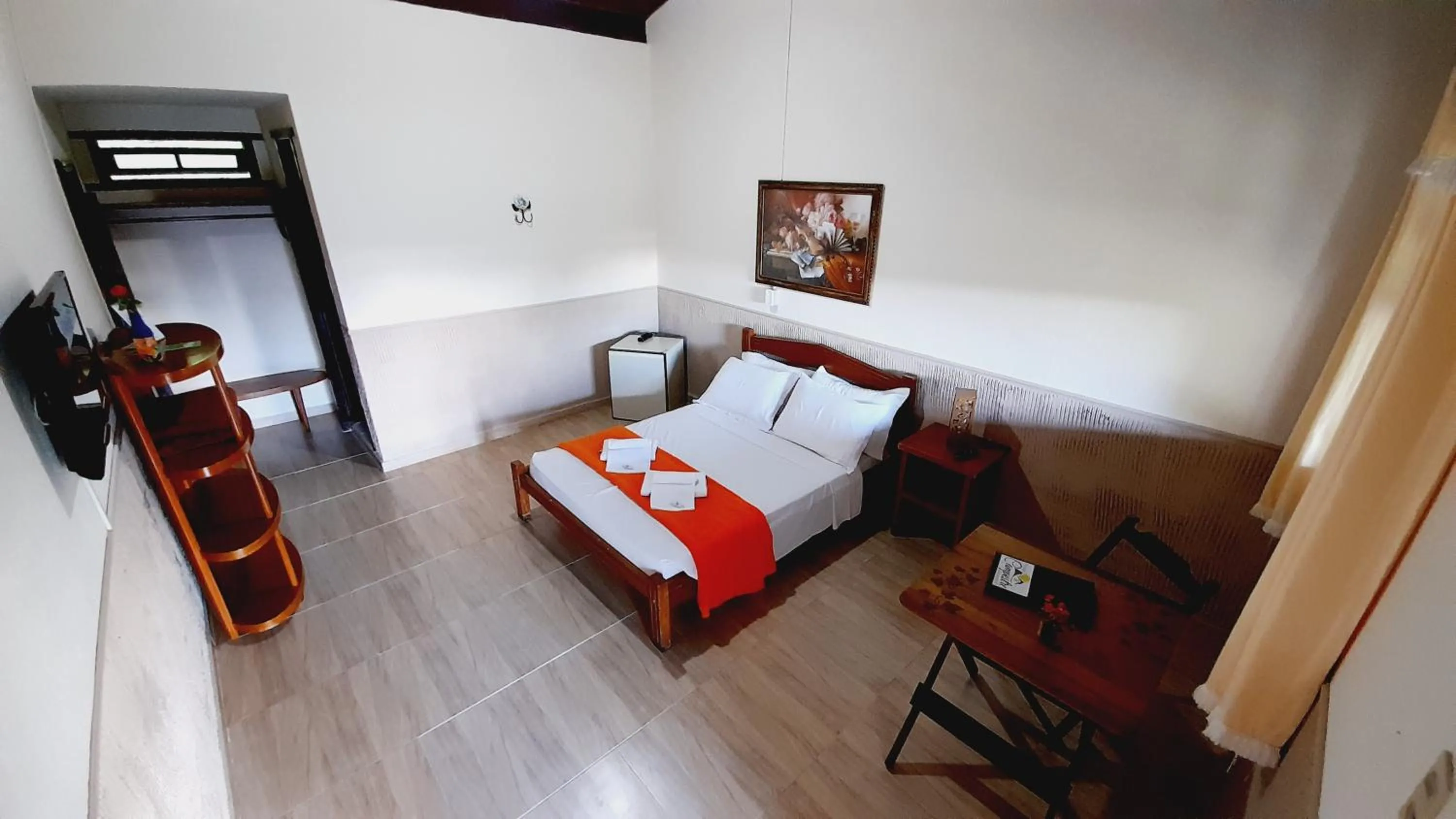Bed in Pousada Campestre São Lourenço