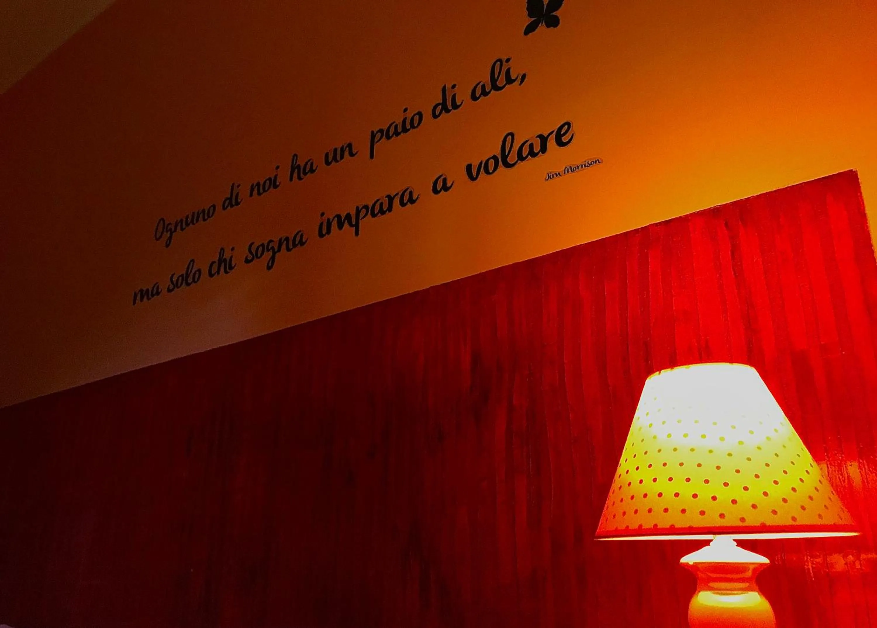 Decorative detail in B&B Le Camerette di Edda