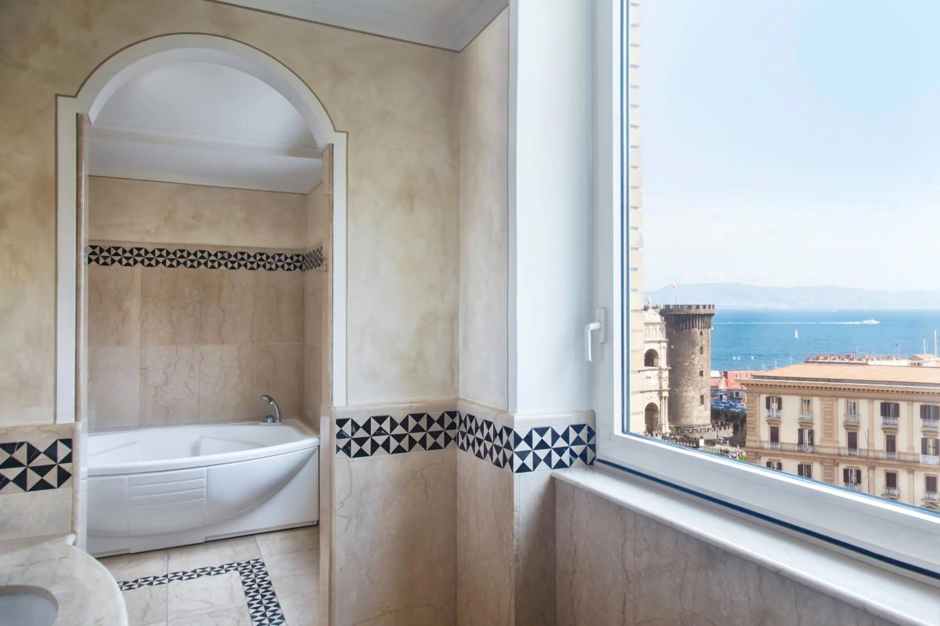 Bathroom in Renaissance Naples Hotel Mediterraneo