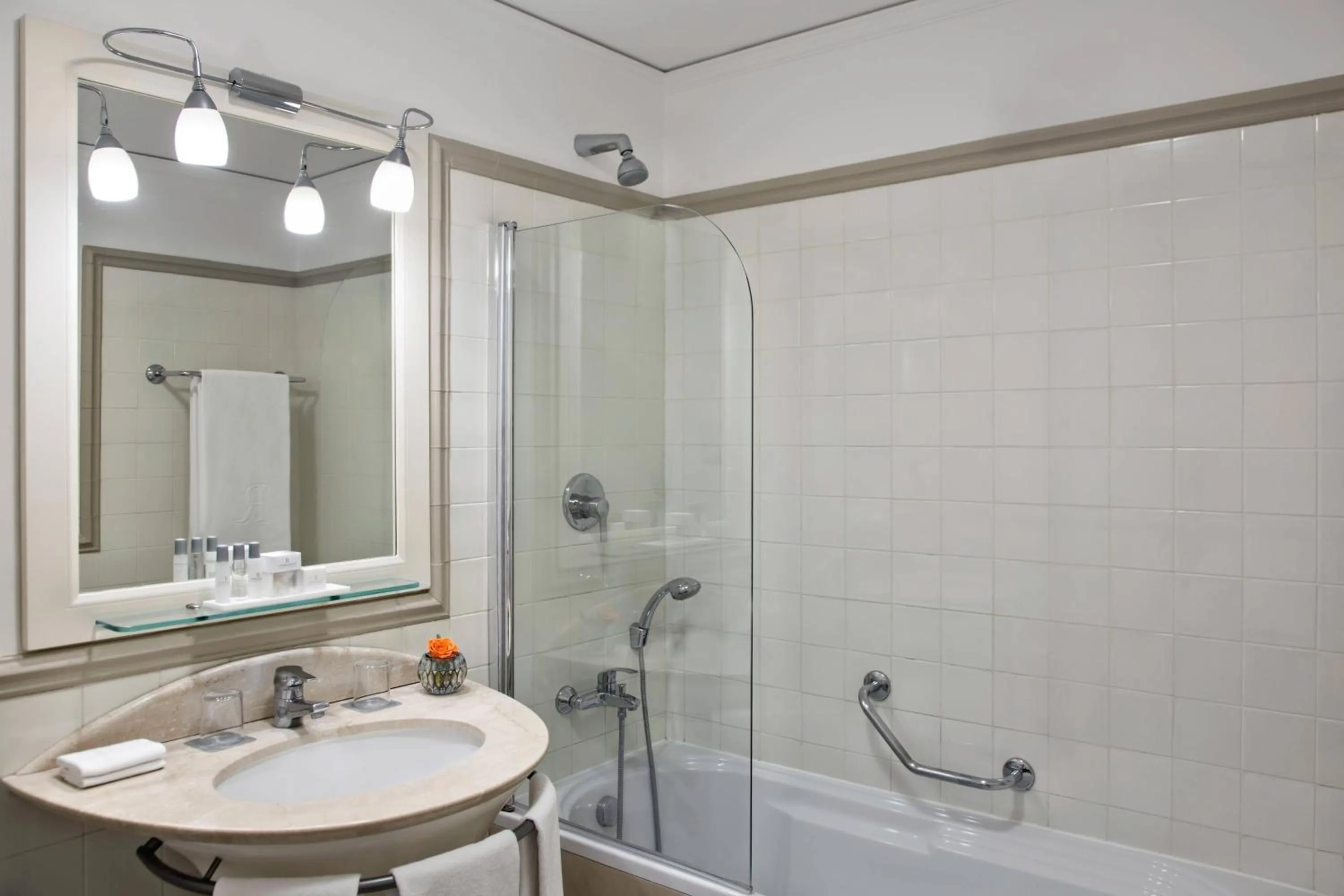 Bathroom in Renaissance Naples Hotel Mediterraneo