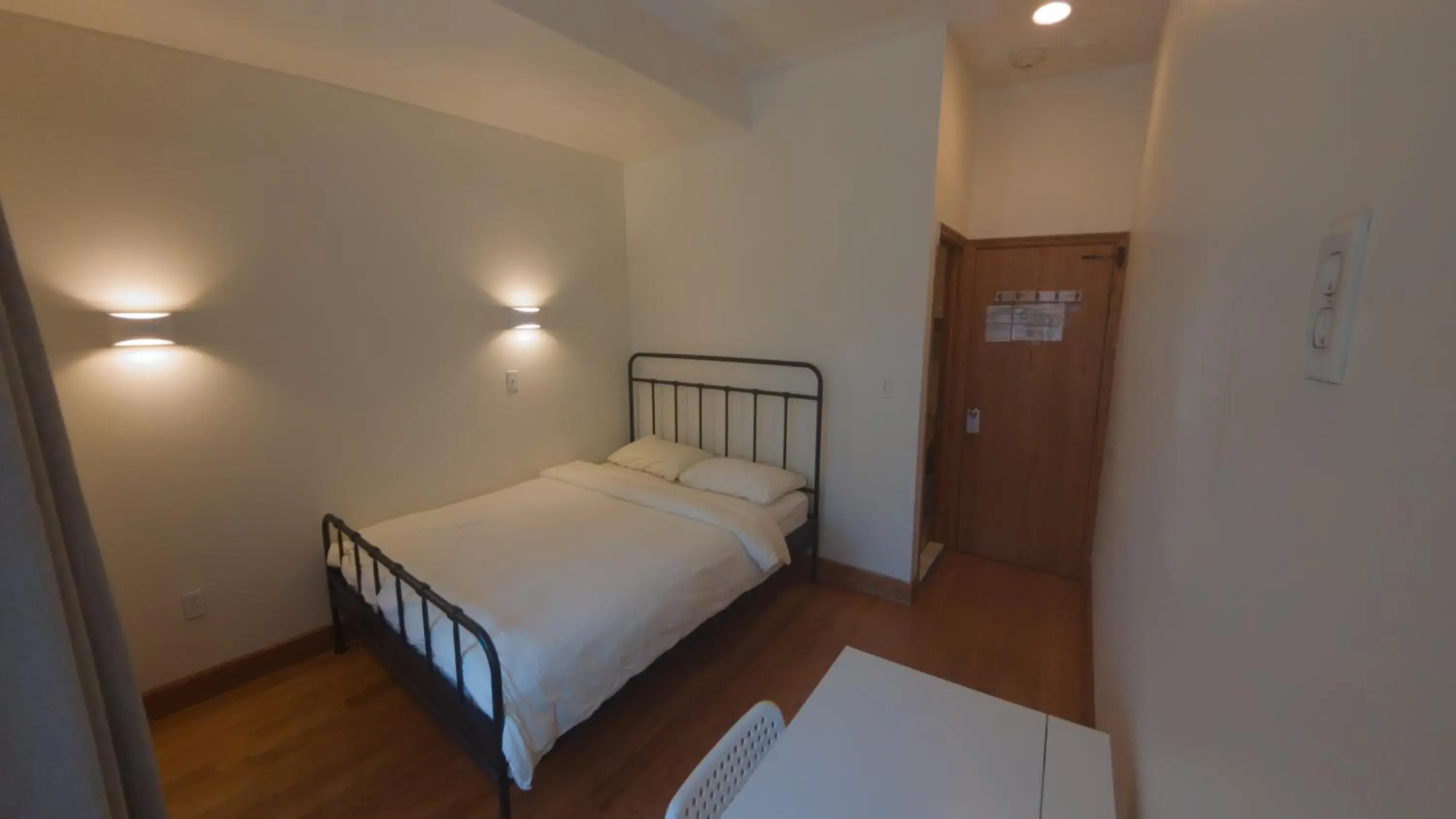 Bed in U.S. Pacific Hotel Bed in U.S. Pacific Hotel