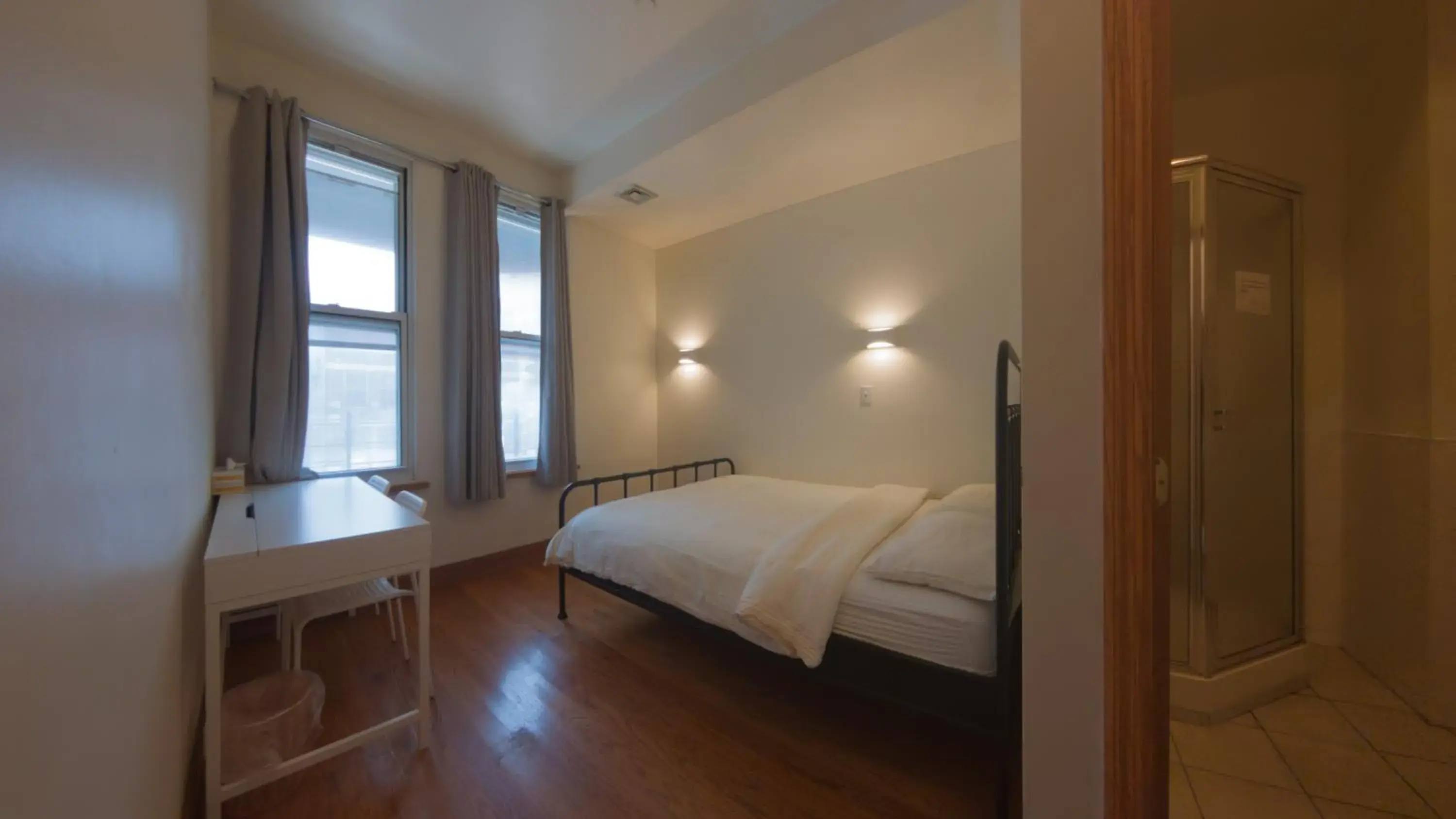 Bed in U.S. Pacific Hotel Bed in U.S. Pacific Hotel