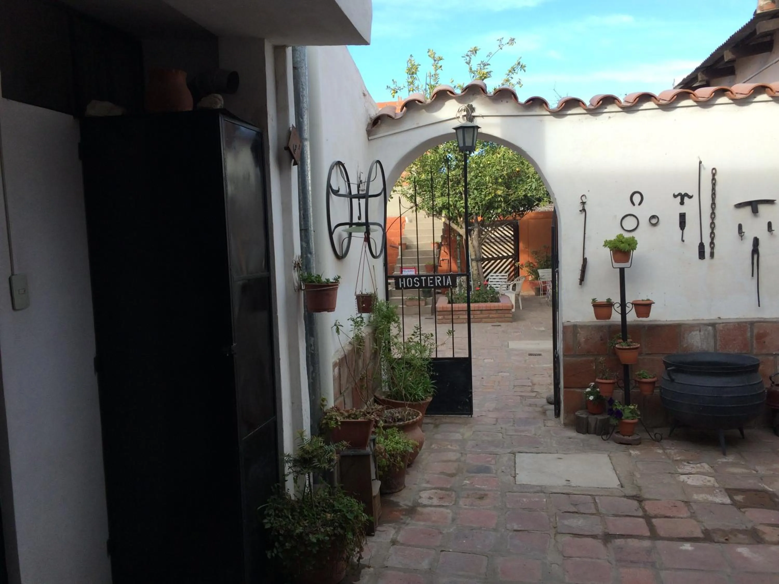 On site in Hostería El Zaguan